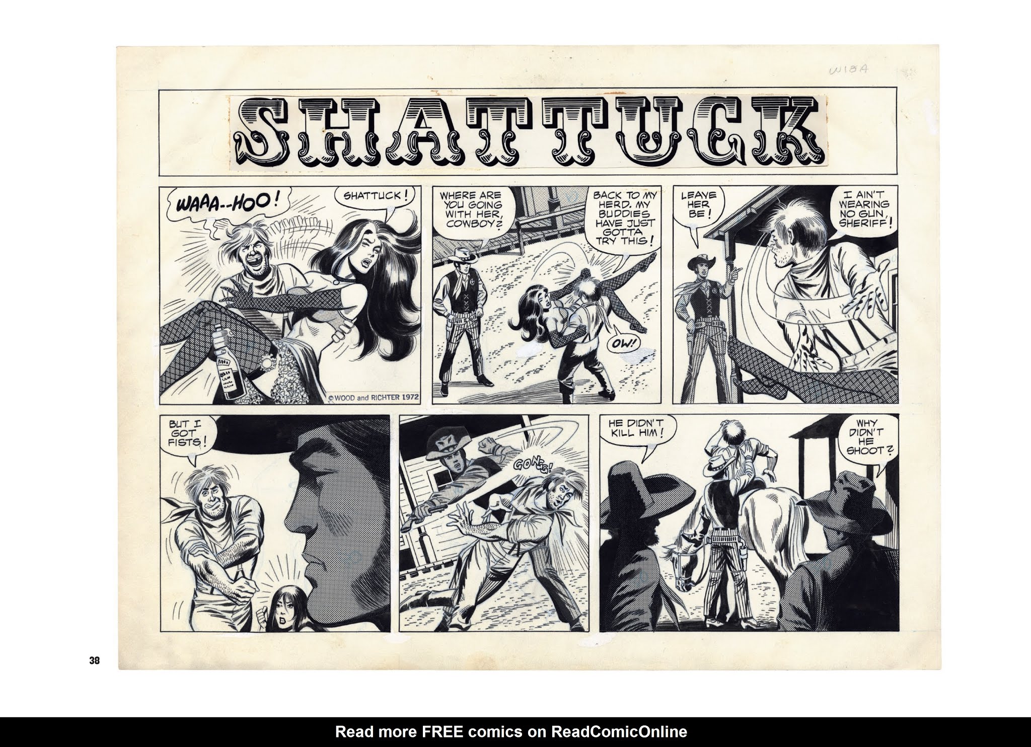 Read online Wallace Wood Presents Shattuck comic -  Issue # TPB - 38