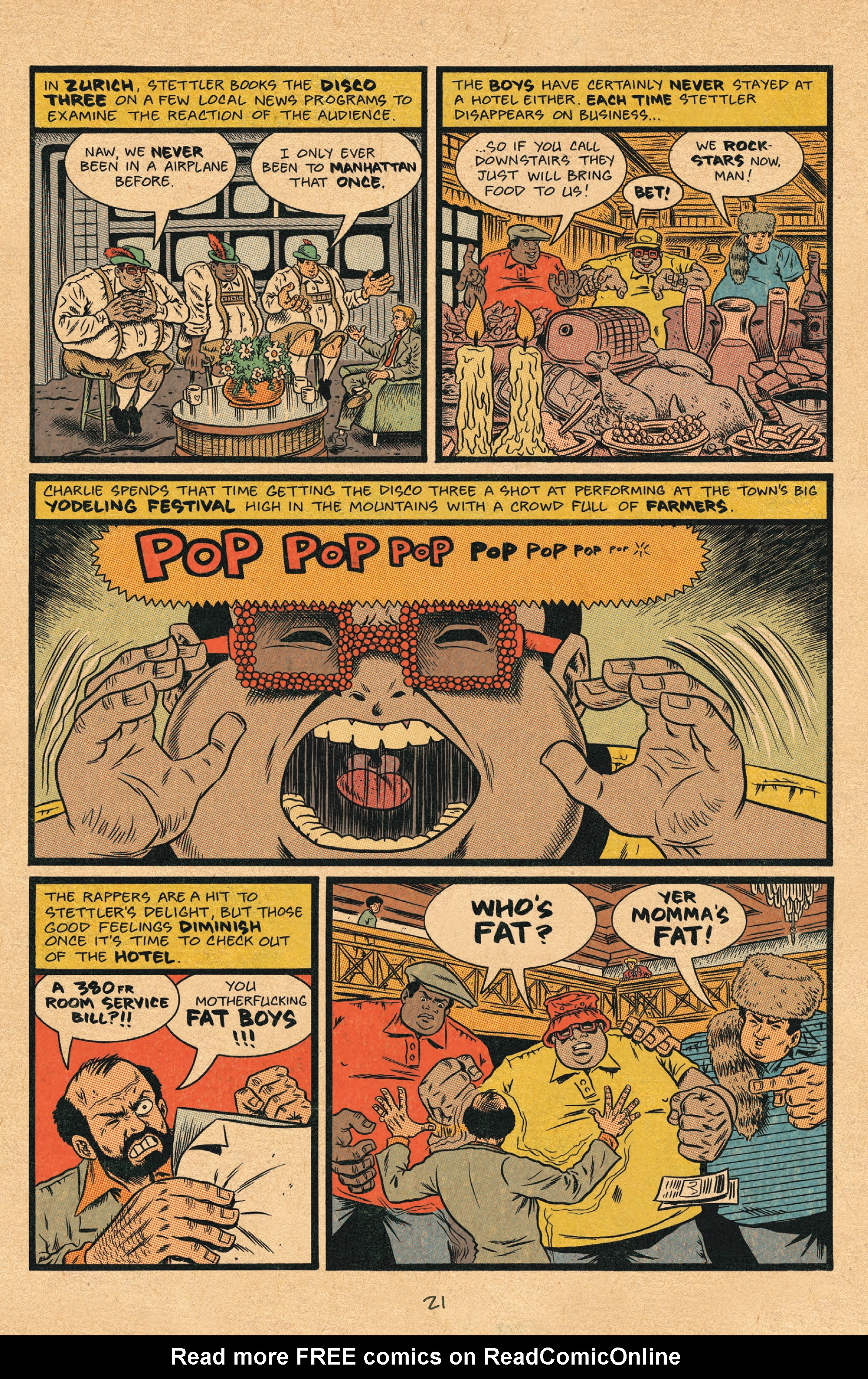 Read online Hip Hop Family Tree (2015) comic -  Issue #9 - 22