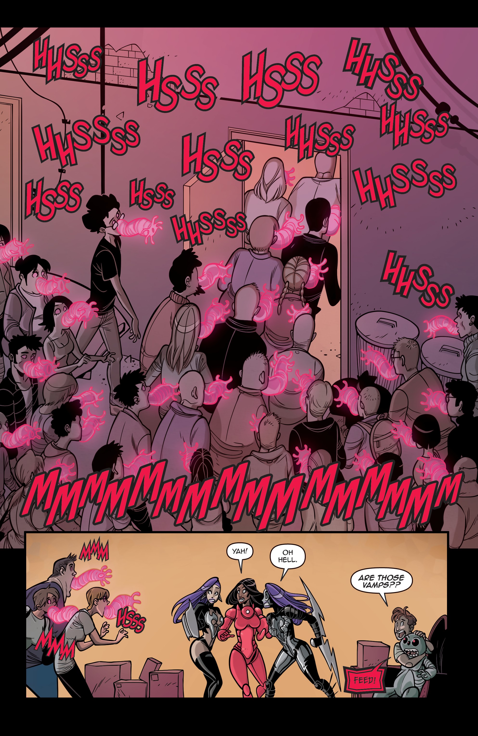 Read online Vampblade Season 3 comic -  Issue #12 - 8