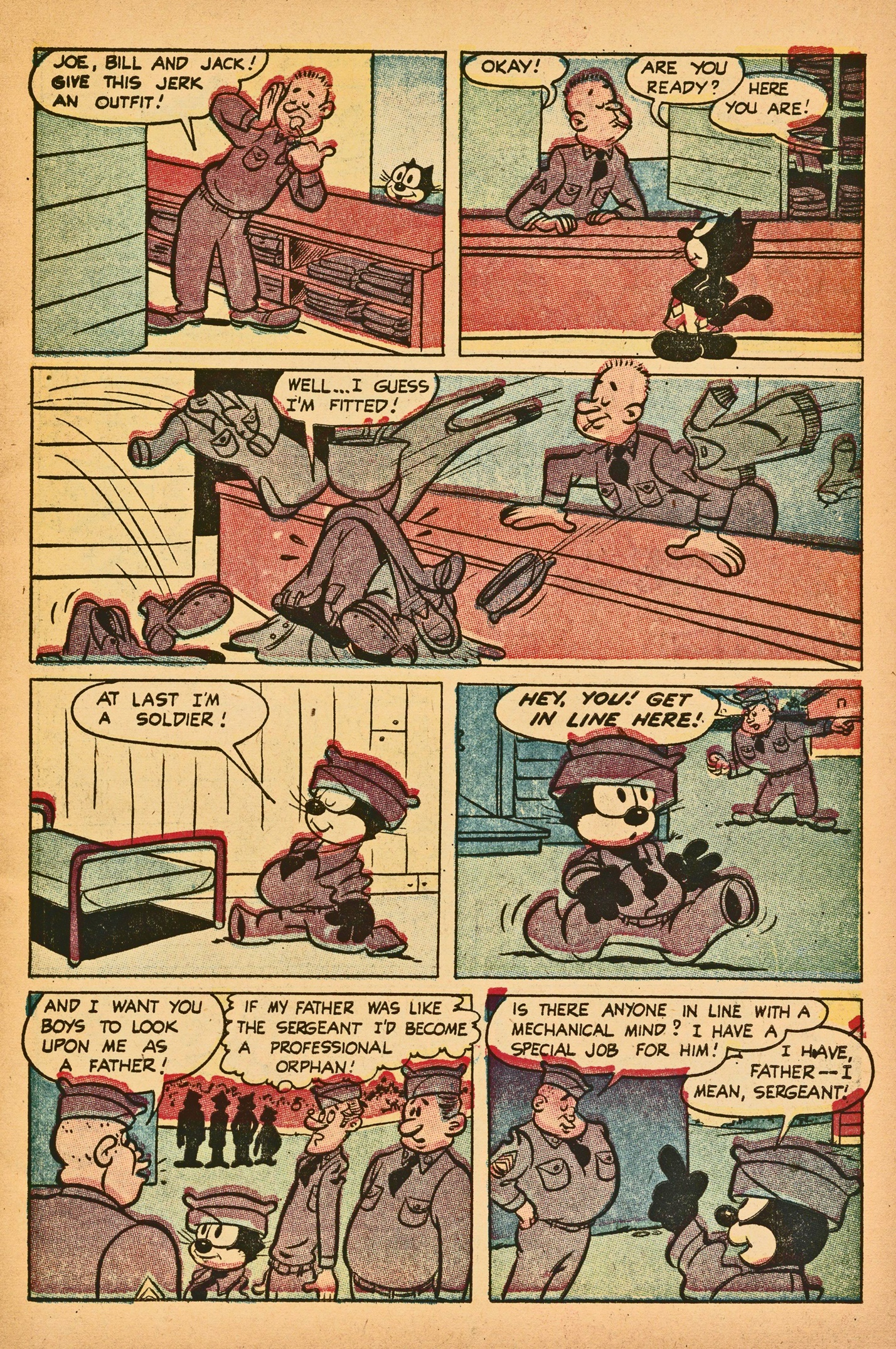Read online Felix the Cat (1951) comic -  Issue #56 - 5