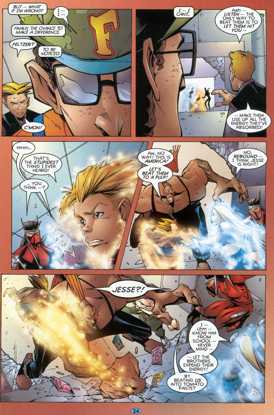 Read online Troublemakers comic -  Issue #5 - 21