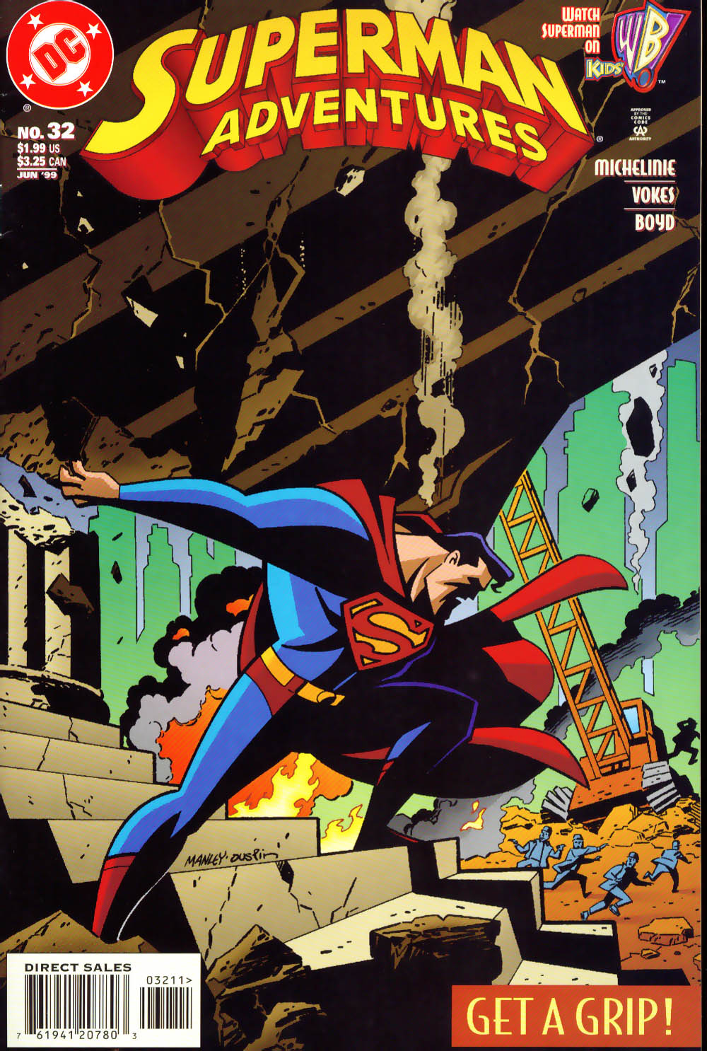 Superman Adventures Issue #32 #35 - English 2