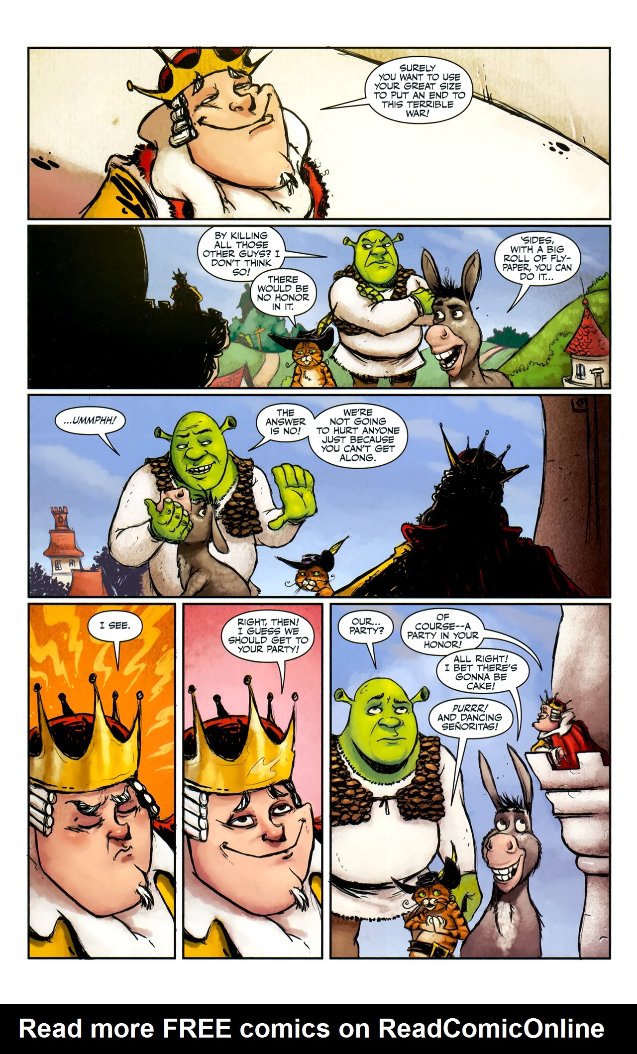Read Online Shrek 2010 Comic Issue 3