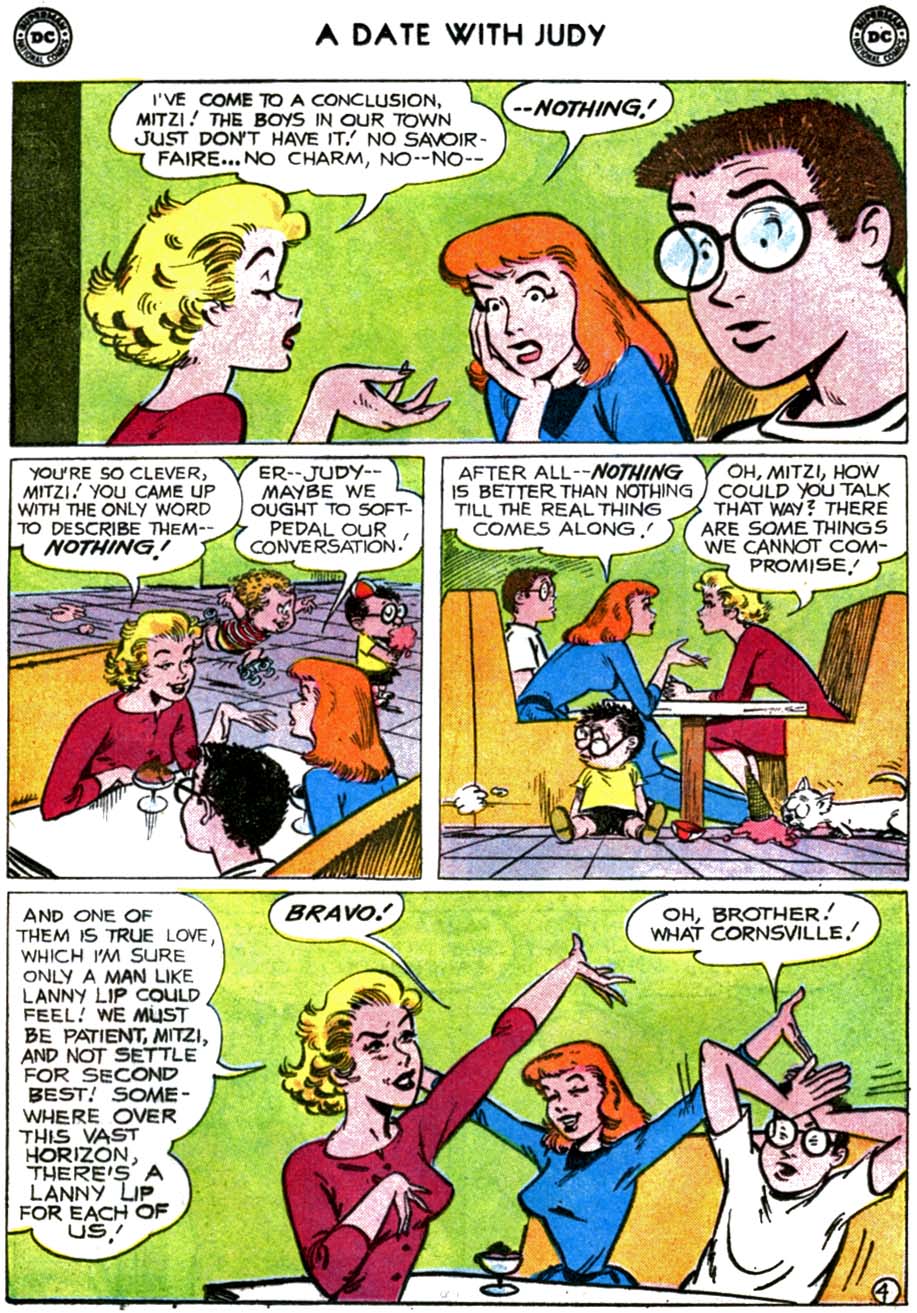 Read online A Date with Judy comic -  Issue #77 - 21