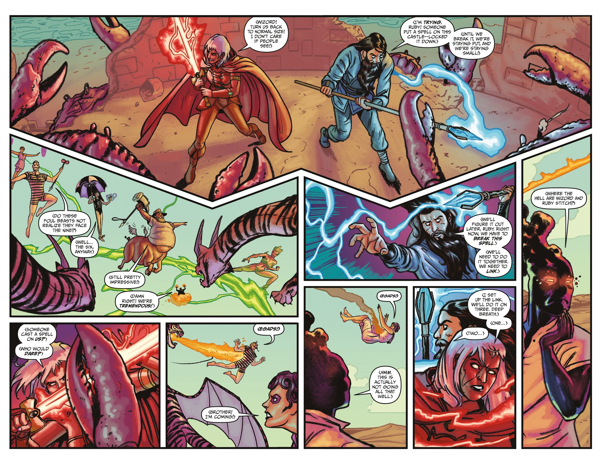 Read online Curse Words Summer Swimsuit Special comic -  Issue # Full - 19