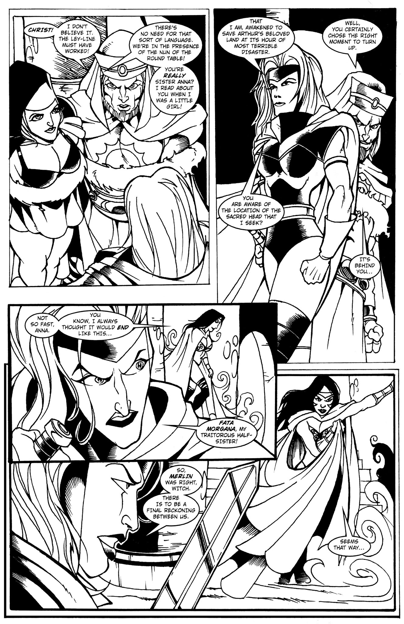 Read online Warrior Nun Brigantia comic -  Issue #3 - 7