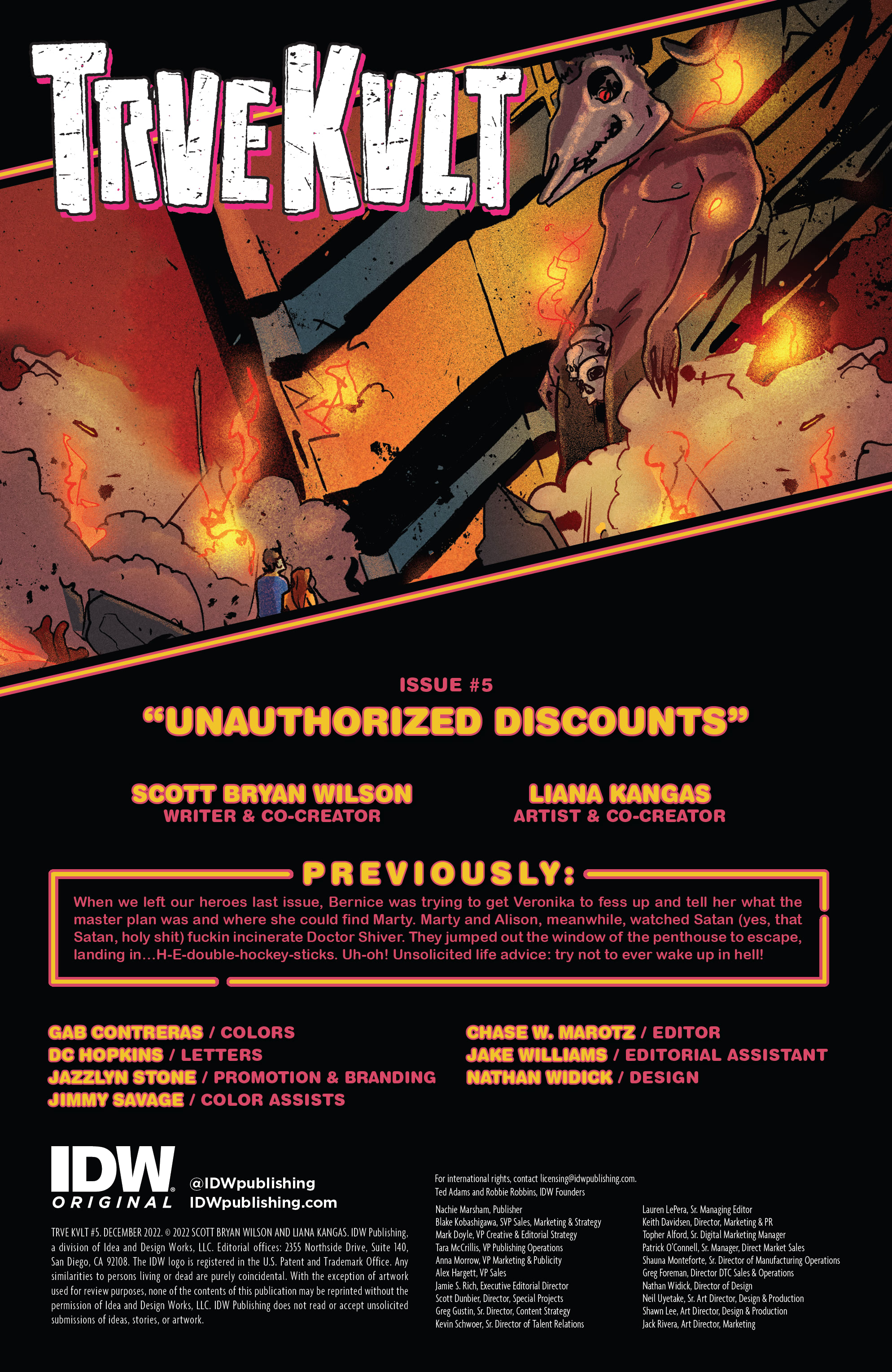 Read online Trve Kvlt comic -  Issue #5 - 2