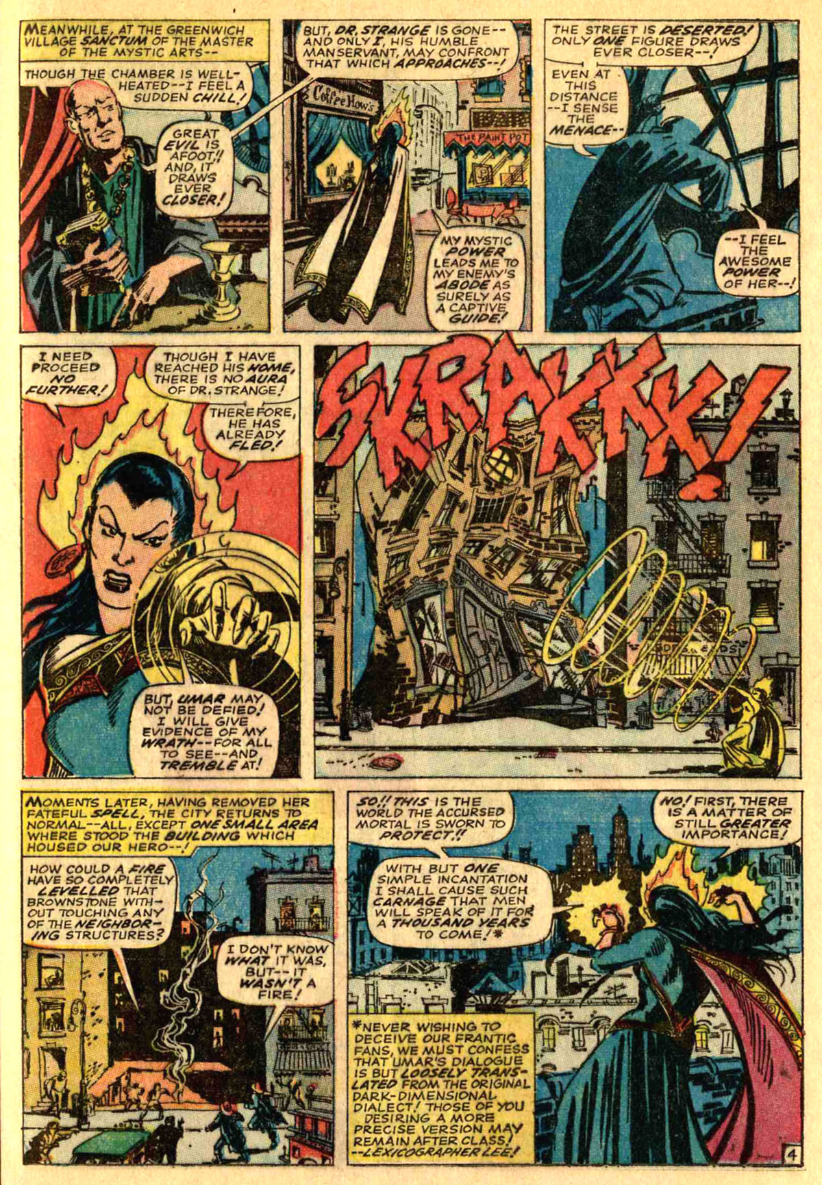 Read online Marvel Masterworks: Doctor Strange comic -  Issue # TPB 2 - 148