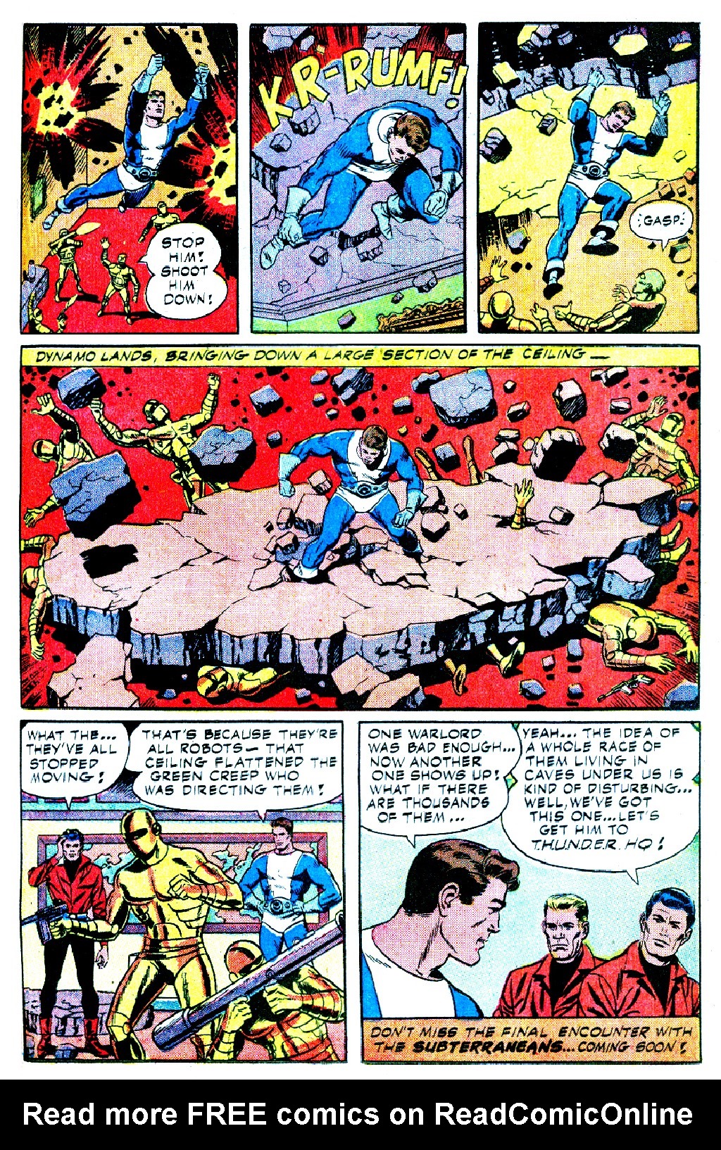 Read online T.H.U.N.D.E.R. Agents (1965) comic -  Issue #3 - 13