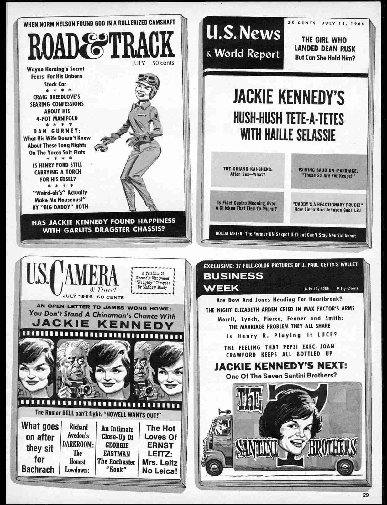 Read online MAD comic -  Issue #105 - 31