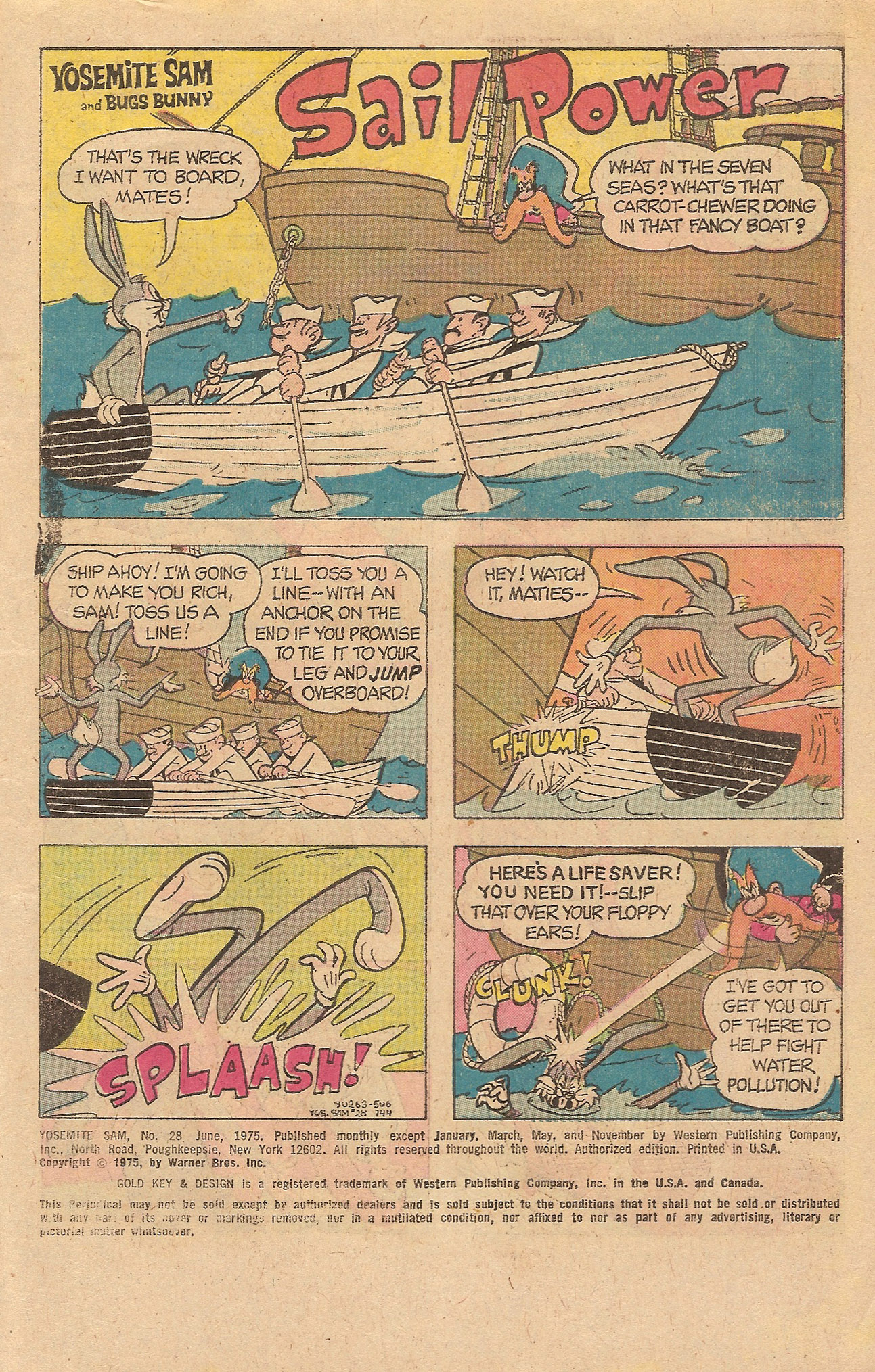 Read online Yosemite Sam and Bugs Bunny comic -  Issue #28 - 3