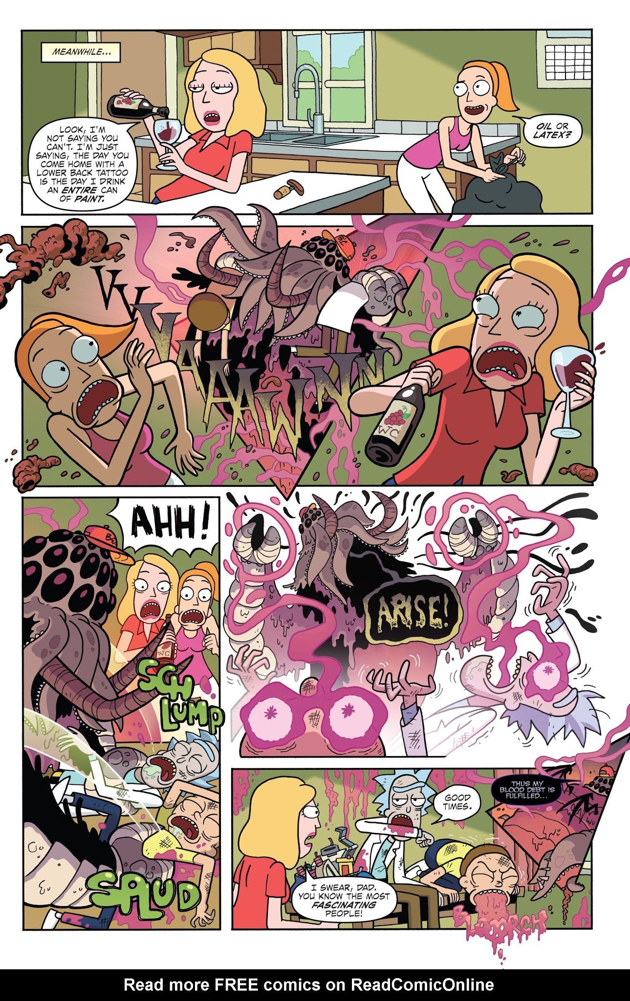 Read online Rick and Morty vs Dungeons & Dragons comic -  Issue #2 - 7