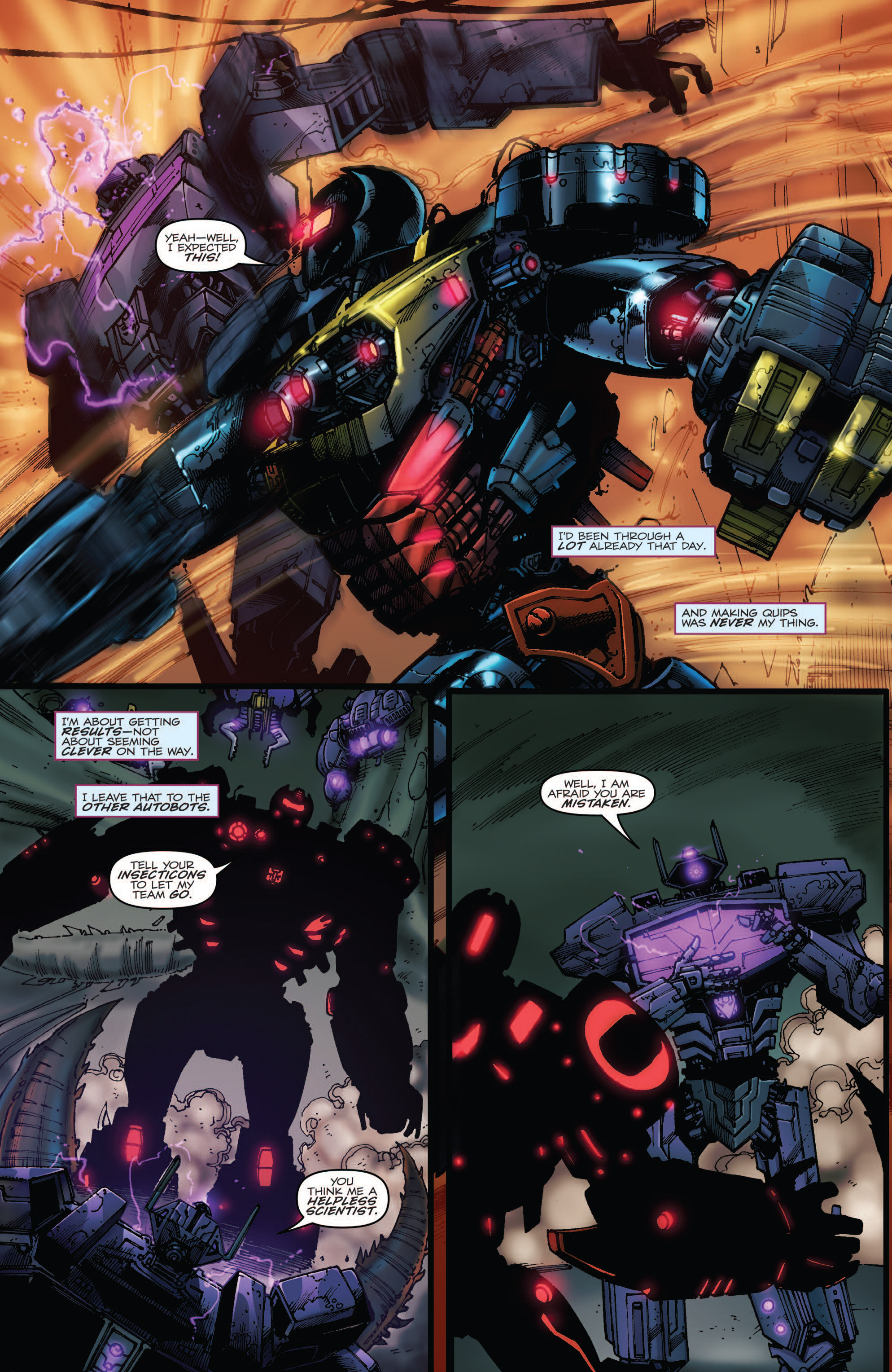 Read online The Transformers: Fall of Cybertron comic -  Issue #4 - 5