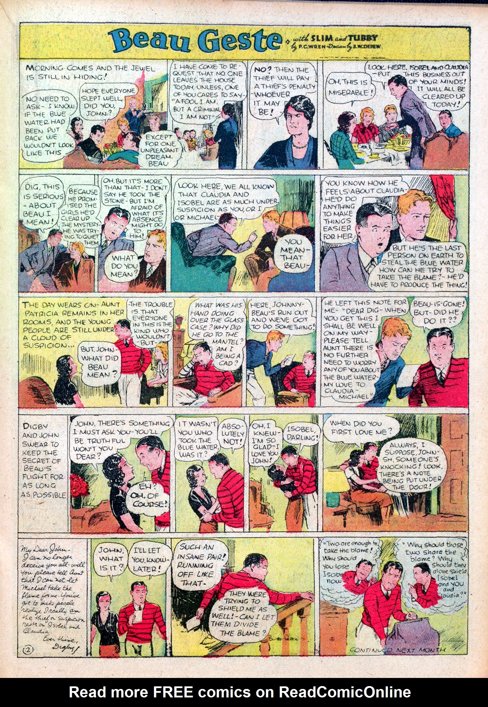 Read online Famous Funnies comic -  Issue #27 - 29