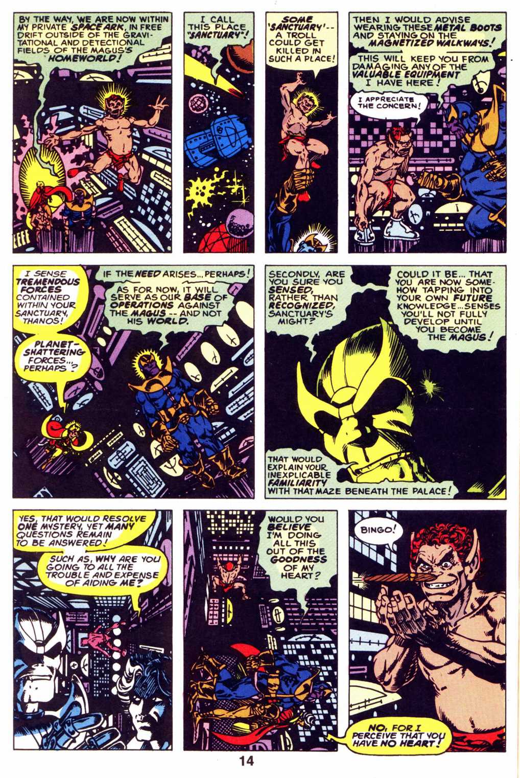 Read online Warlock (1982) comic -  Issue #3 - 14