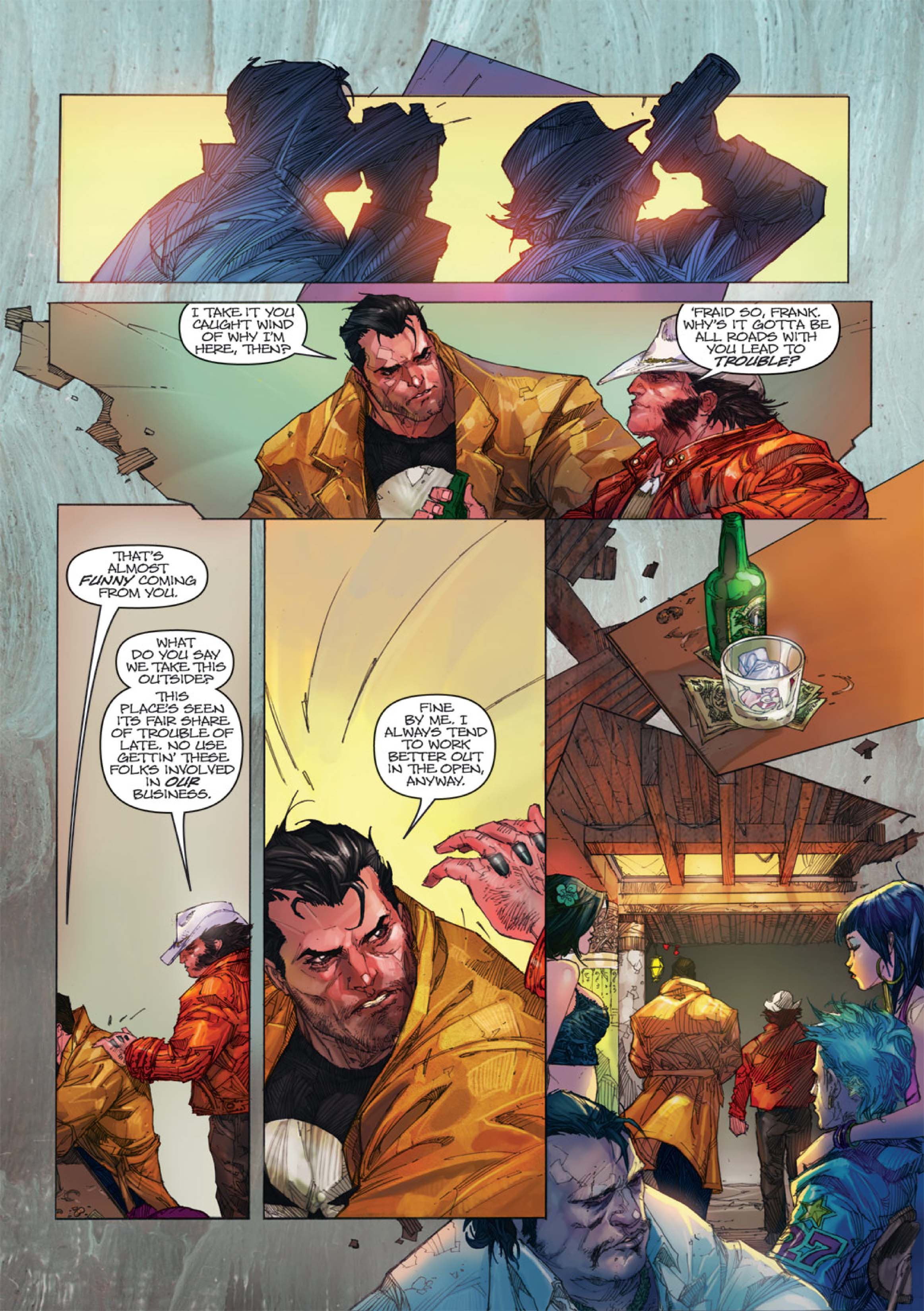 Read online Astonishing Tales: Wolverine/Punisher comic -  Issue #1 - 4
