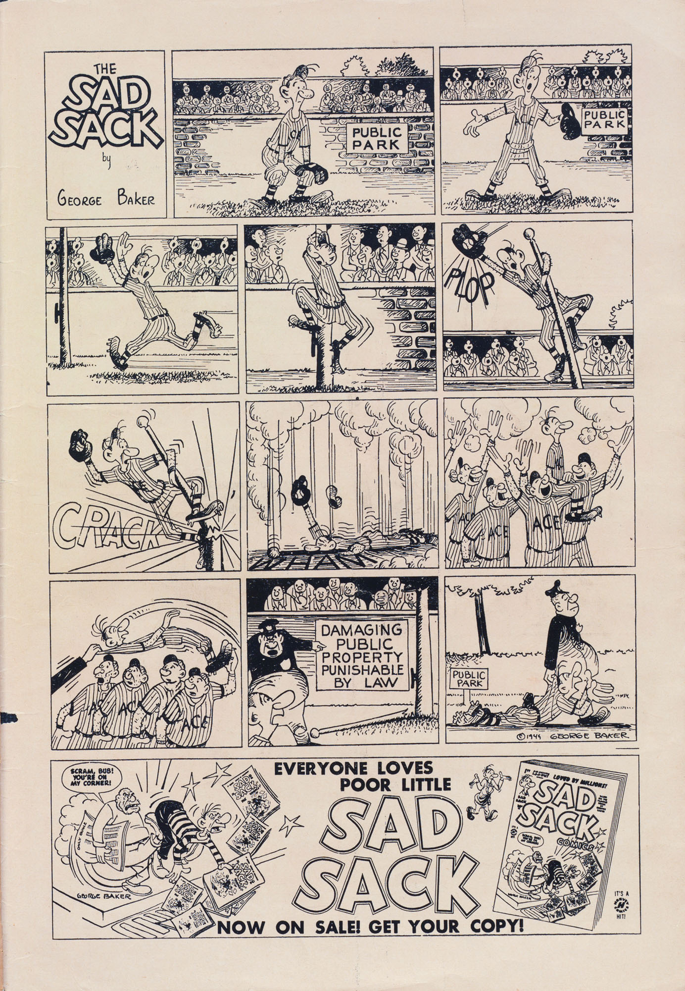 Read online Babe Ruth Sports Comics comic -  Issue #4 - 31