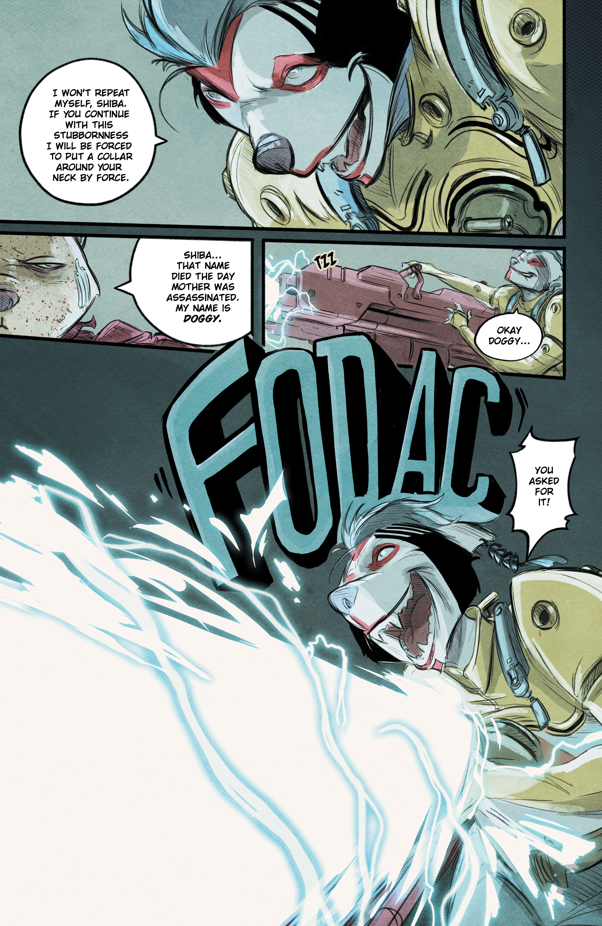 Read online Samurai Doggy comic -  Issue #5 - 21