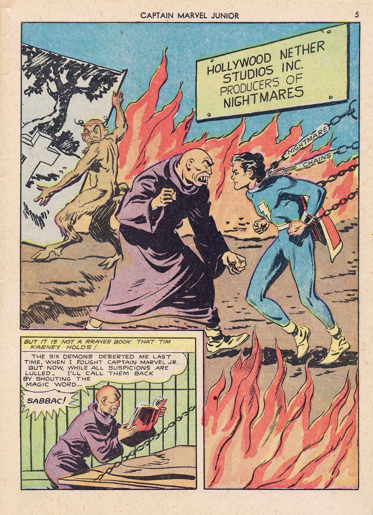 Read online Captain Marvel, Jr. comic -  Issue #6 - 4