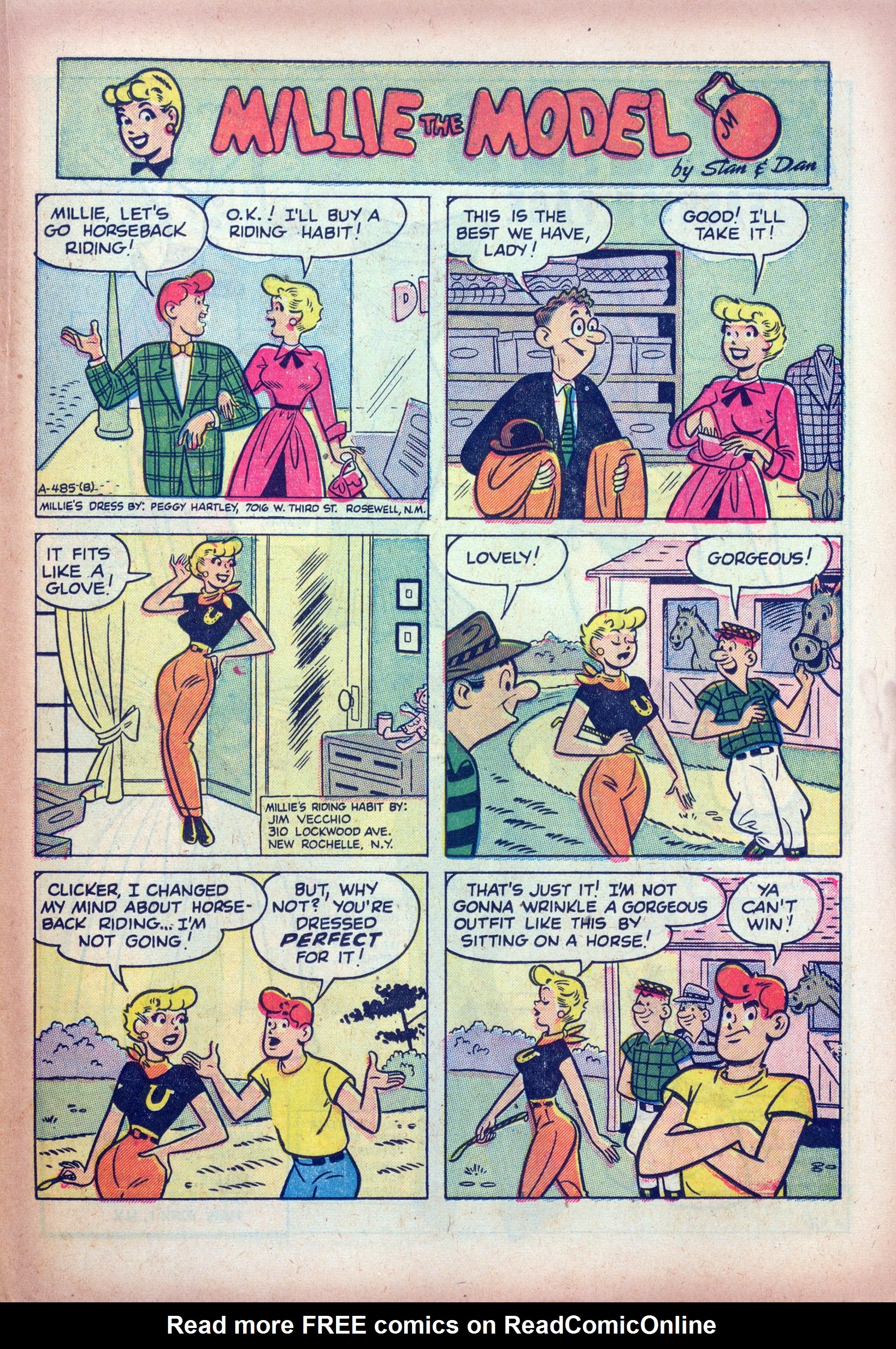 Read online Millie the Model comic -  Issue #37 - 15