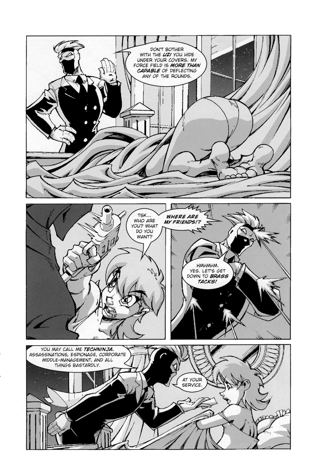 Read online Gold Digger: Throne of Shadows comic -  Issue #3 - 5