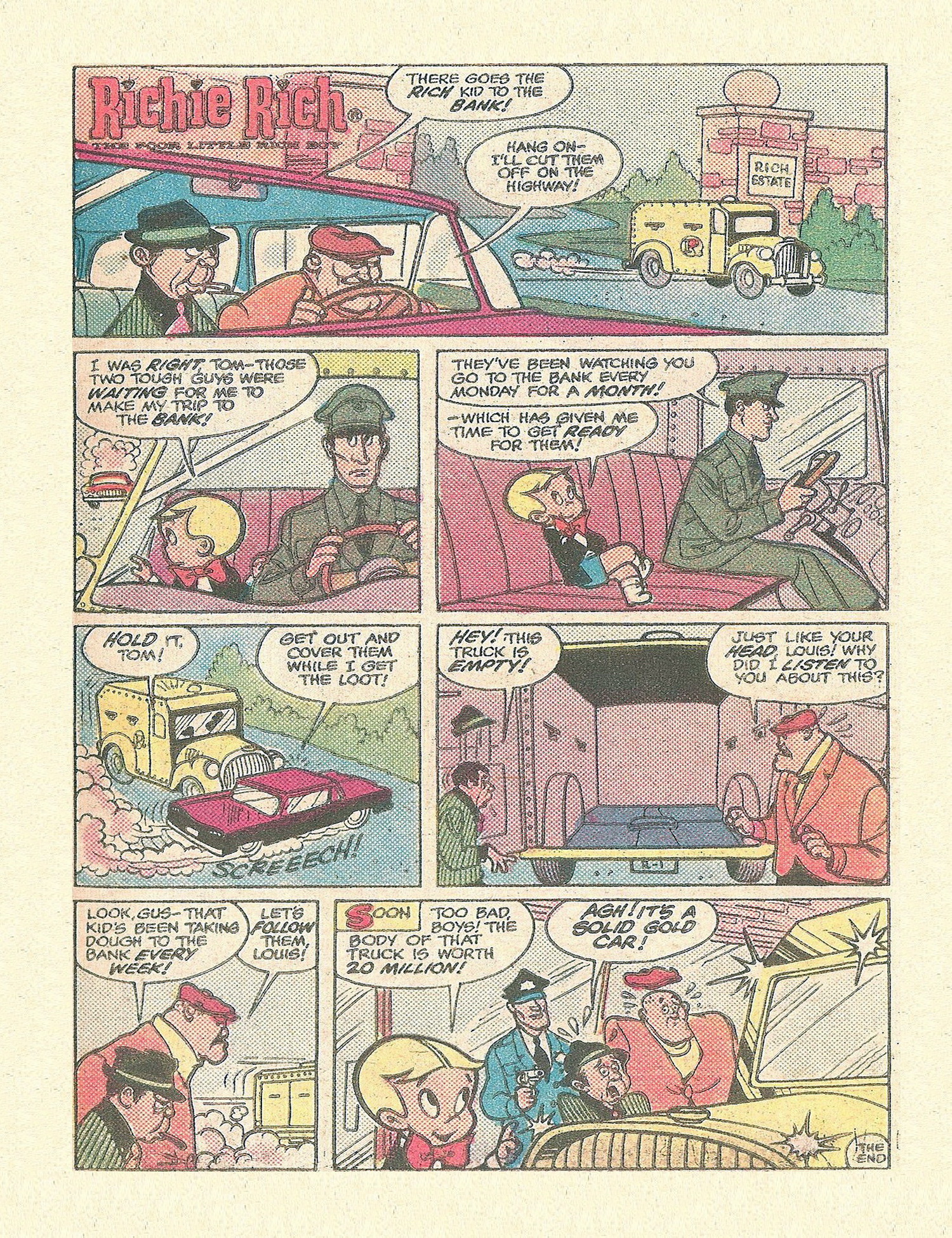 Read online Richie Rich Digest Stories comic -  Issue #13 - 11