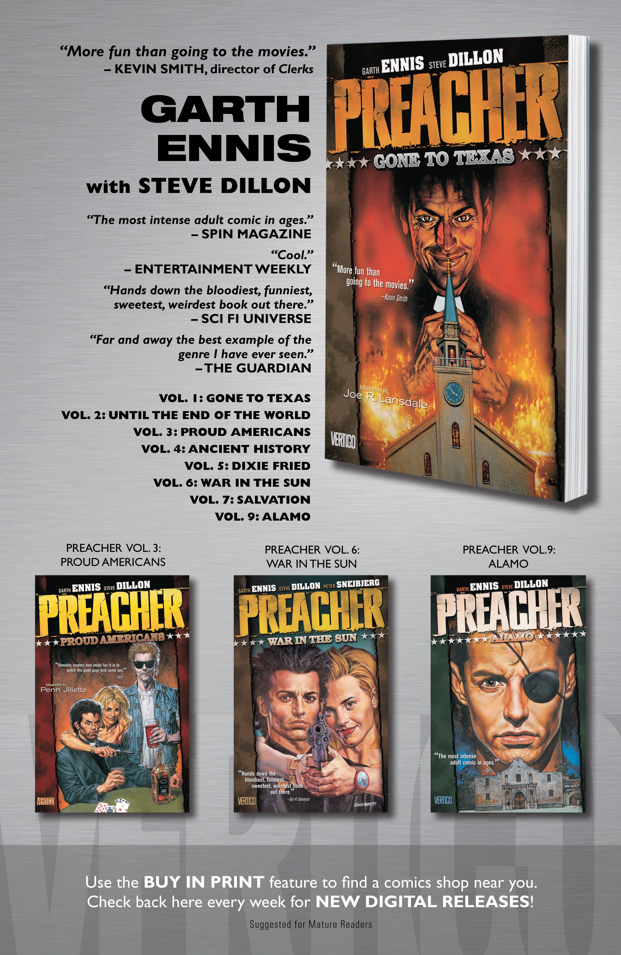 Read online Preacher comic -  Issue #22 - 26