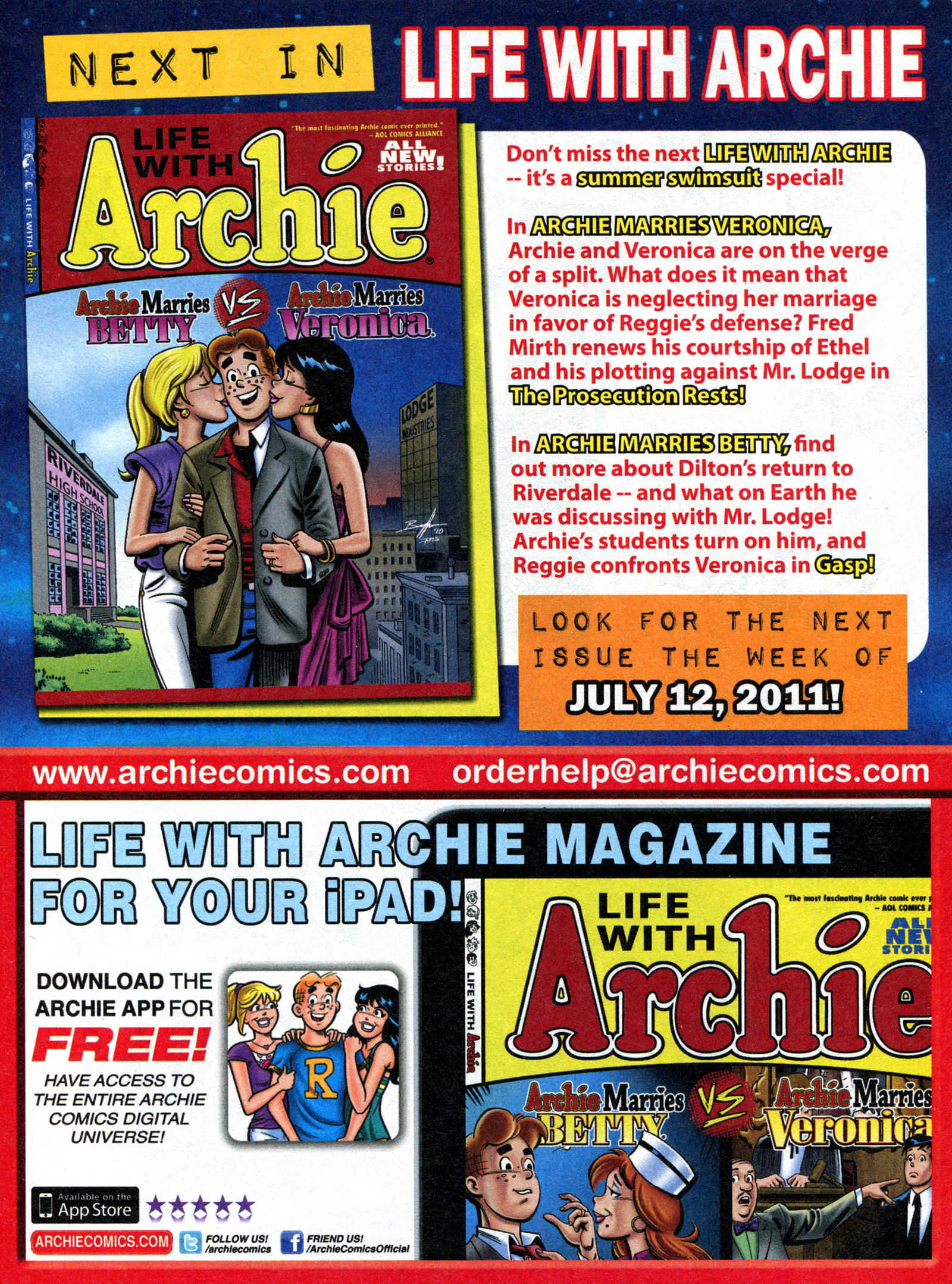 Read online Life With Archie (2010) comic -  Issue #10 - 66