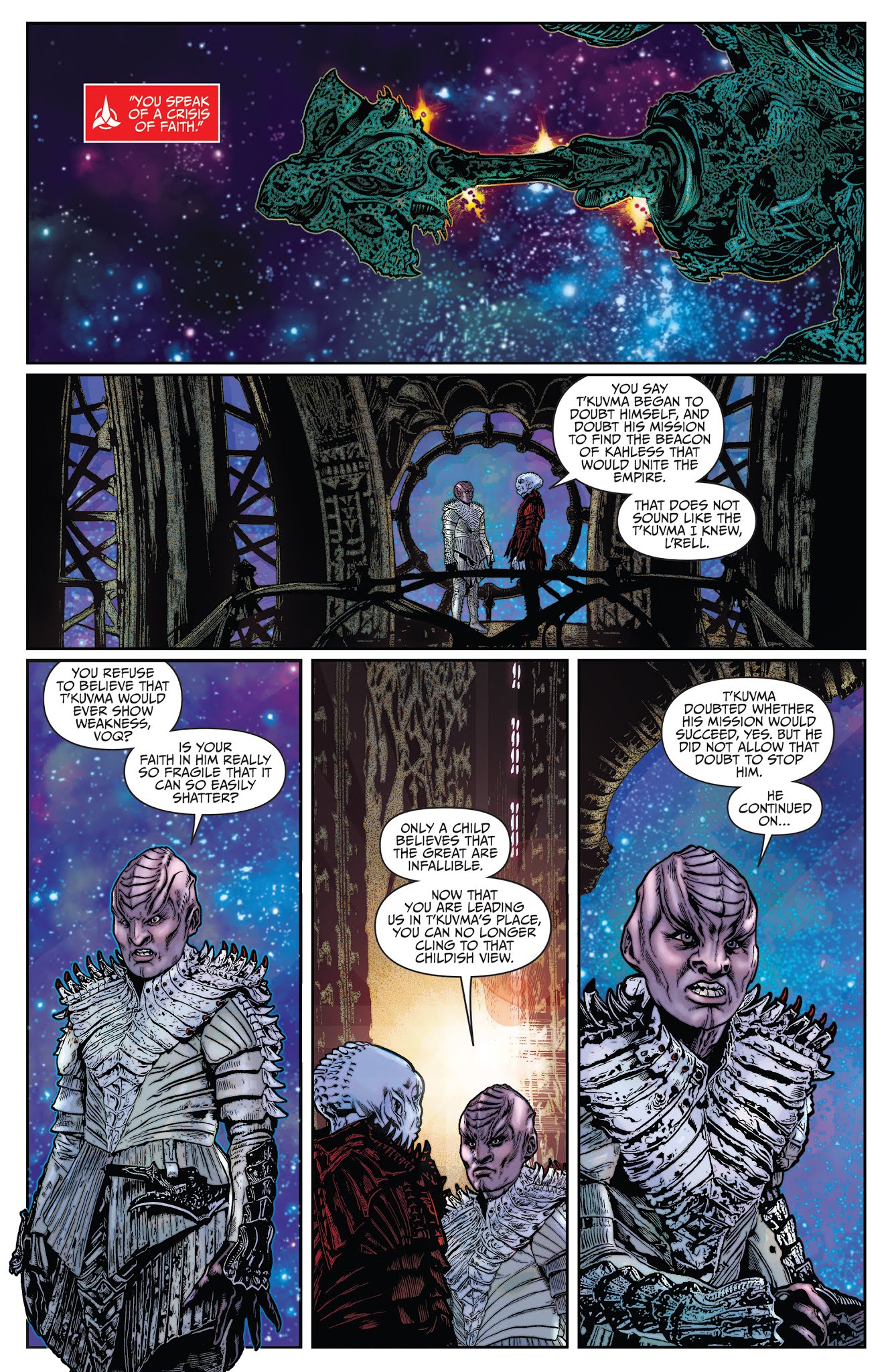 Read online Star Trek: Discovery: The Light of Kahless comic -  Issue #4 - 3