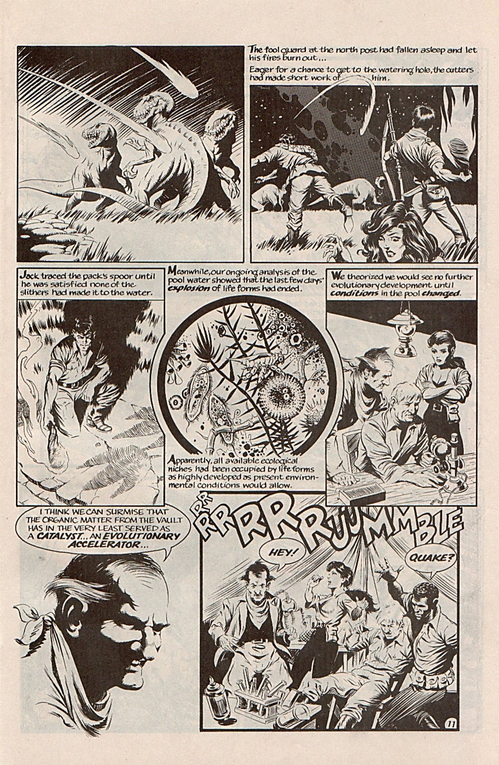 Read online Xenozoic Tales comic -  Issue #7 - 14