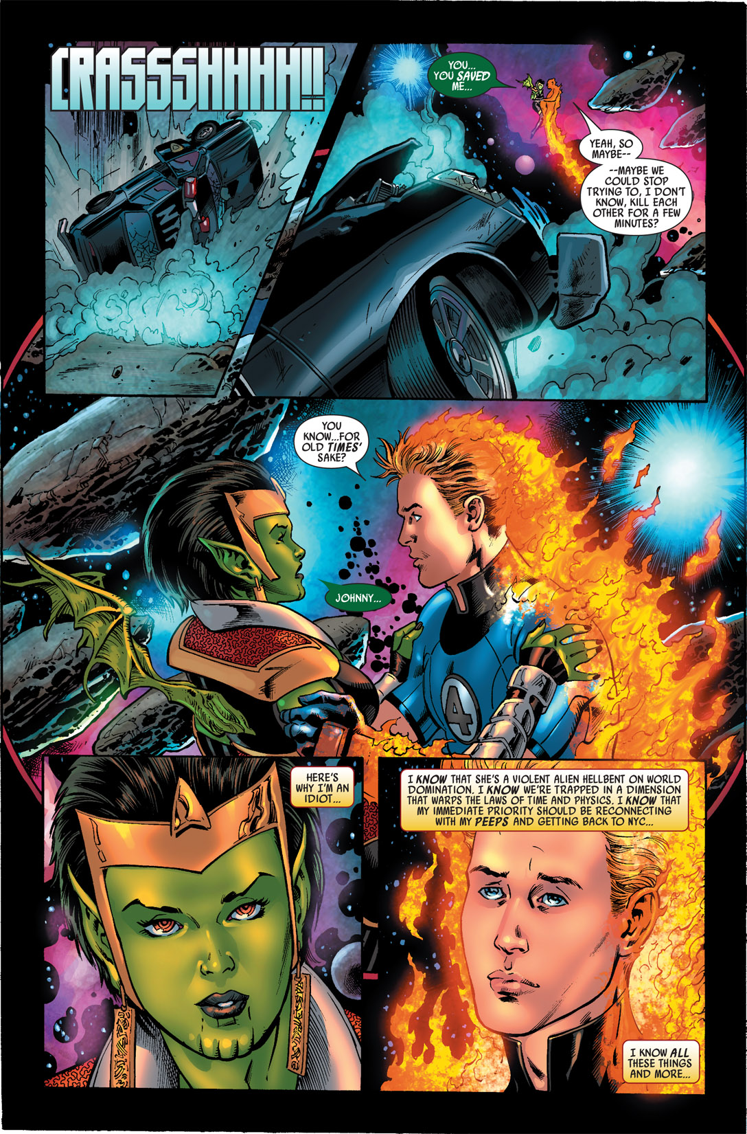 Read online Secret Invasion: Fantastic Four comic -  Issue #2 - 14