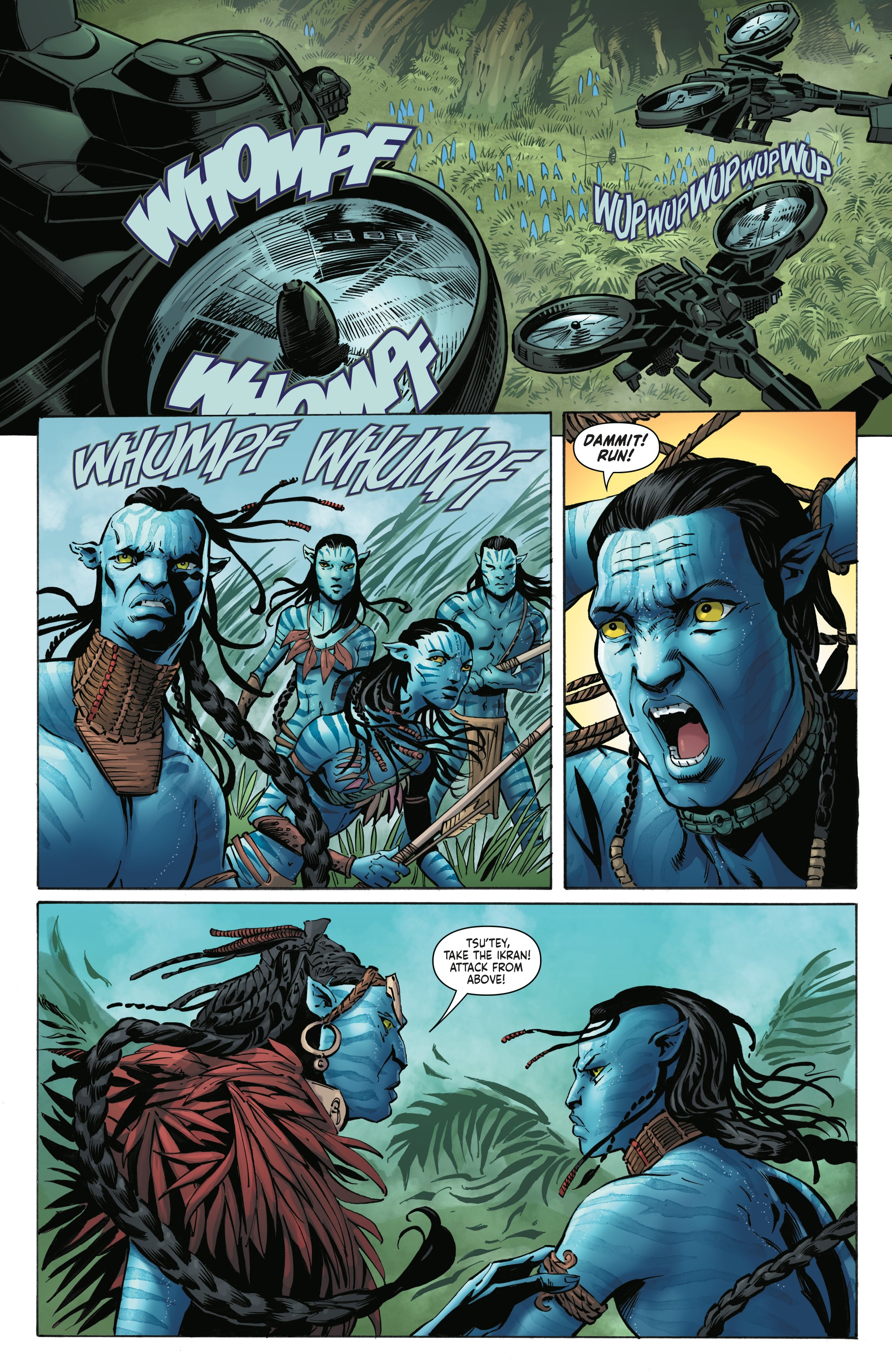Read online Avatar: Tsu'tey's Path comic -  Issue #5 - 3