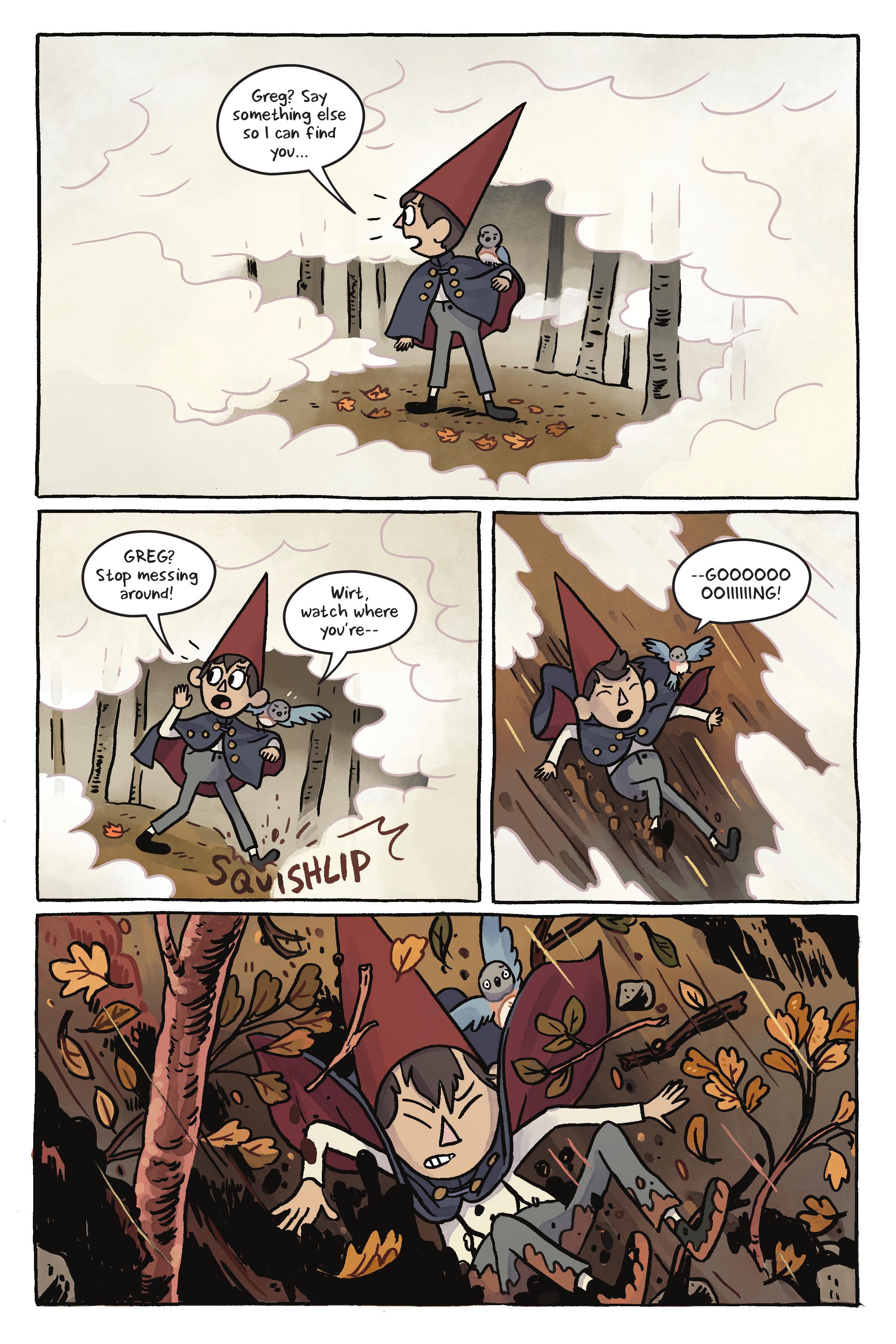 Read online Over the Garden Wall: Distillatoria comic -  Issue # TPB - 16