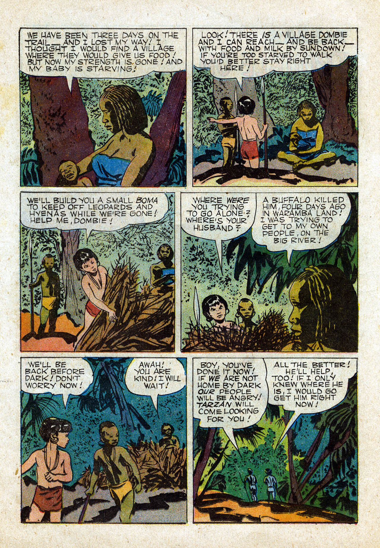 Read online Tarzan (1948) comic -  Issue #117 - 20