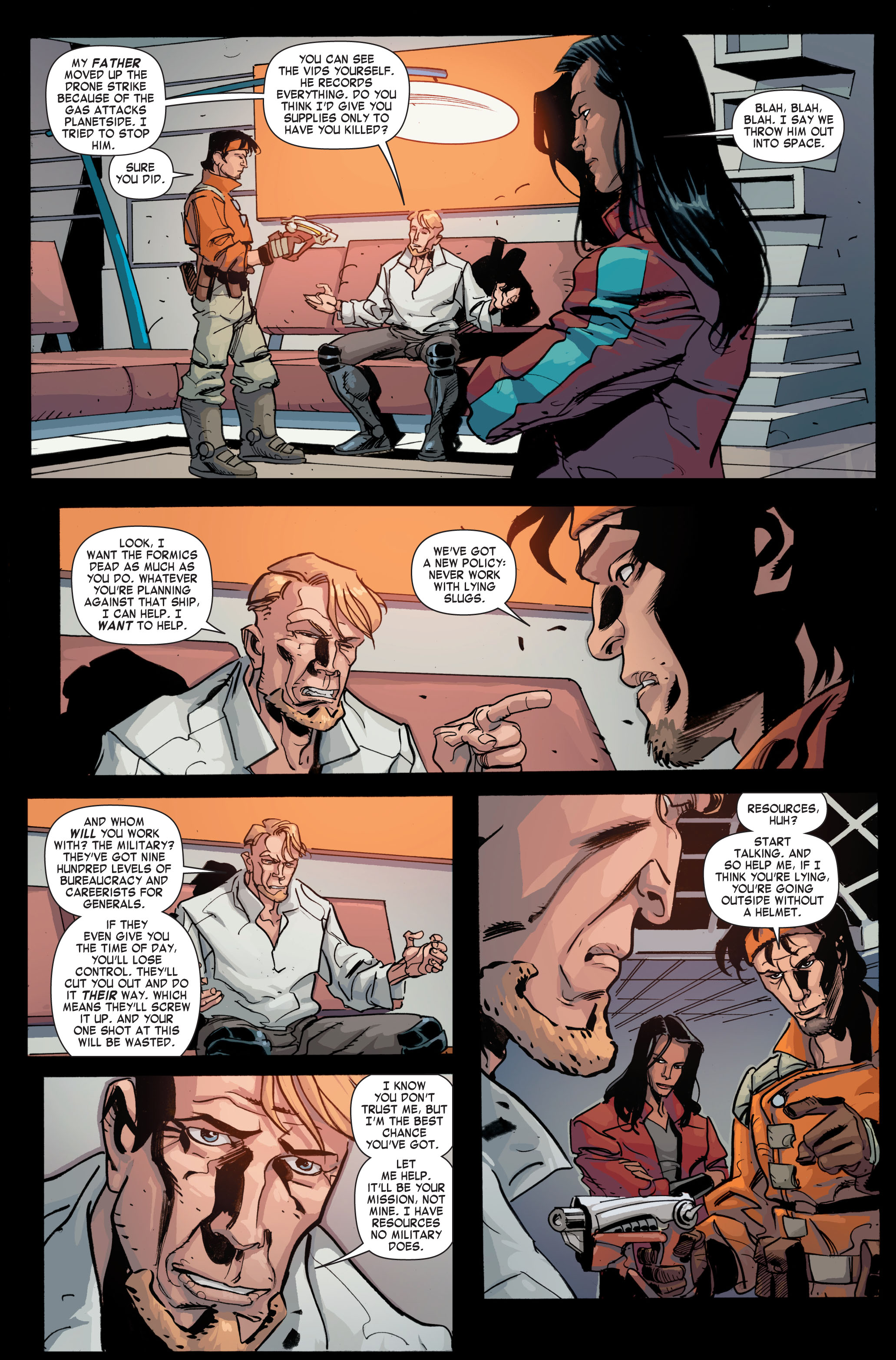 Read online Formic Wars: Silent Strike comic -  Issue #2 - 20