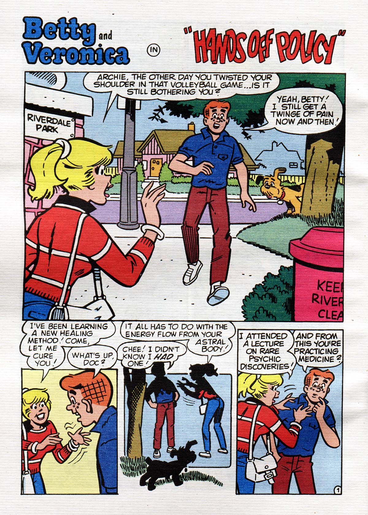 Read online Betty and Veronica Digest Magazine comic -  Issue #124 - 13