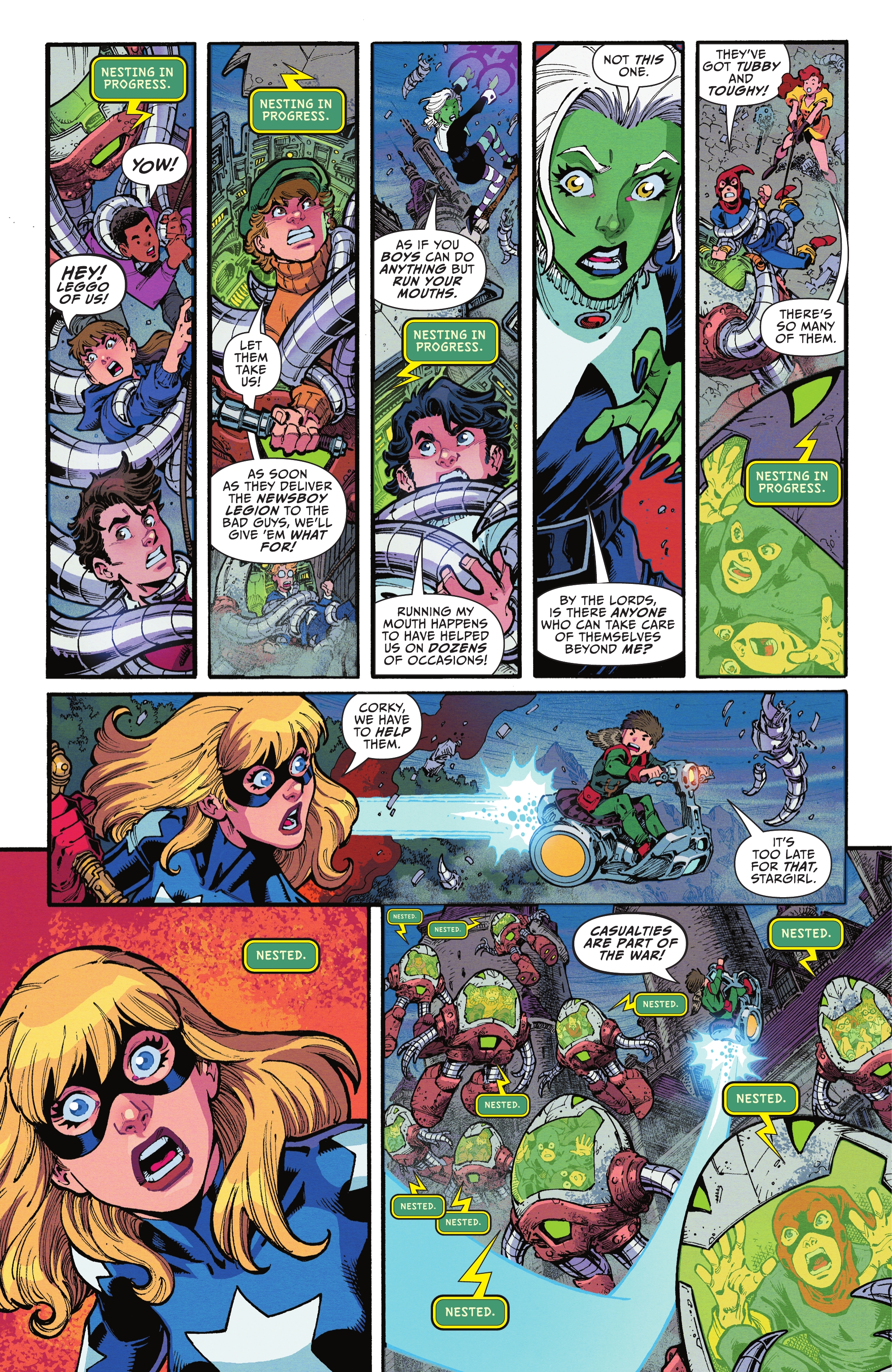 Read online Stargirl: The Lost Children comic -  Issue #5 - 7