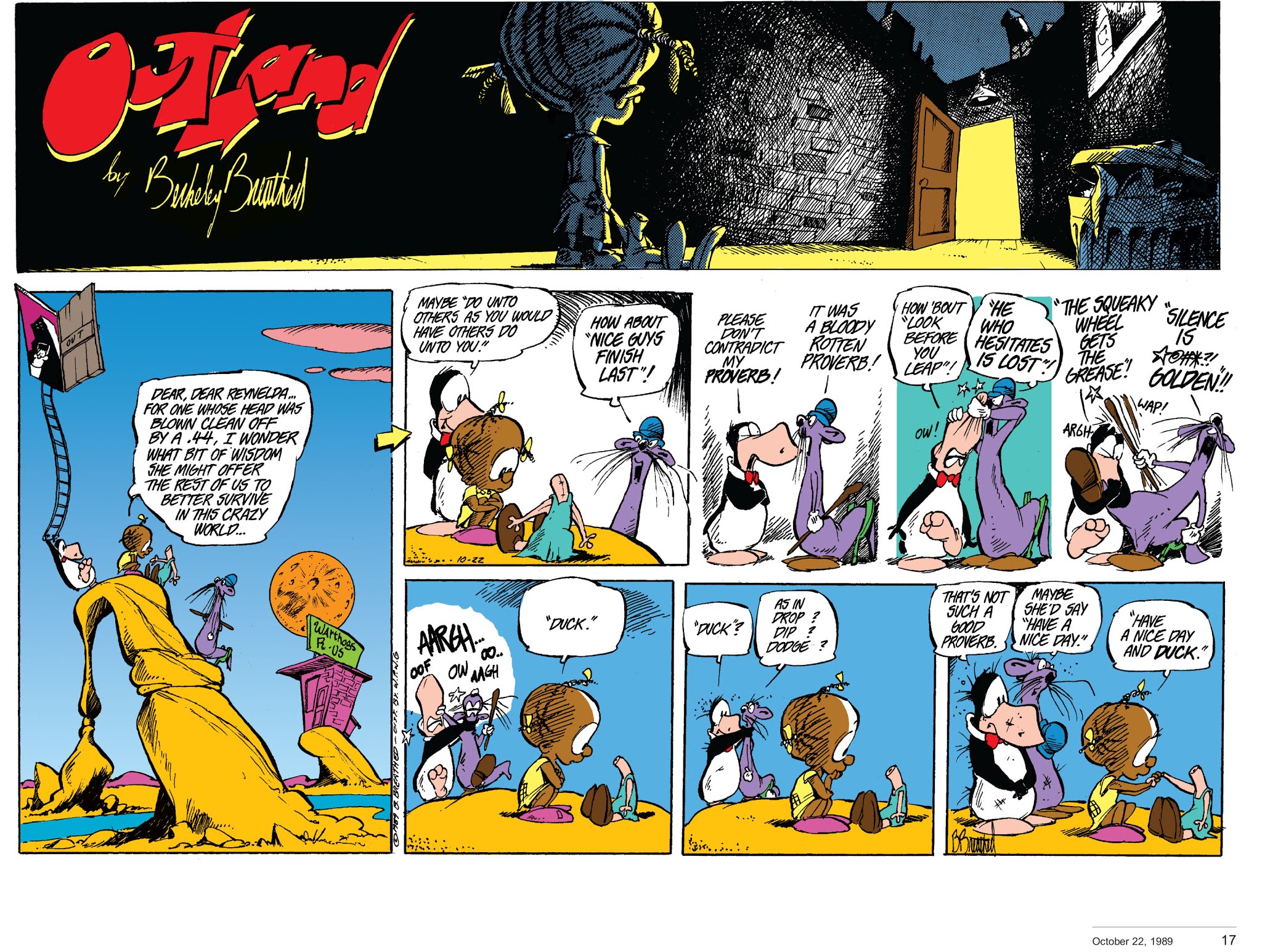 Read online Berkeley Breathed’s Outland comic -  Issue # TPB (Part 1) - 18