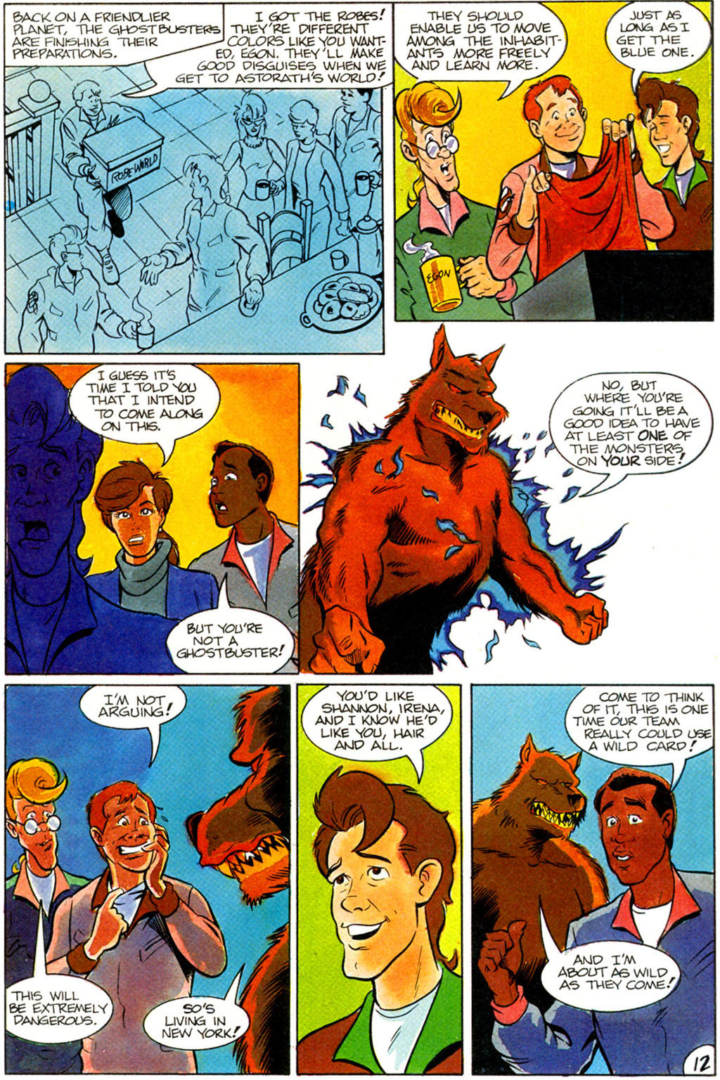 Read online Real Ghostbusters comic -  Issue #11 - 14