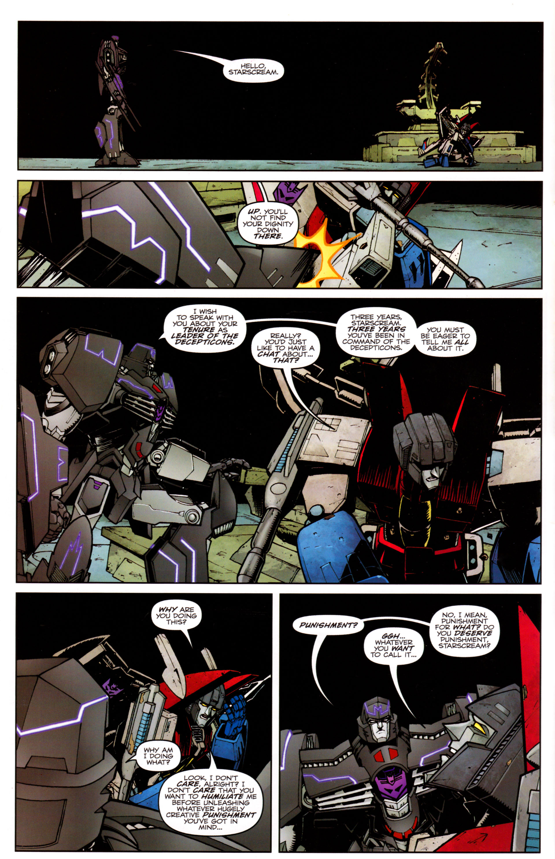 Read online The Transformers Spotlight: Megatron comic -  Issue # Full - 8