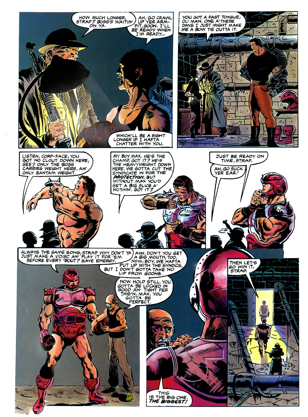 Read online Marvel Graphic Novel comic -  Issue #8 - Super Boxers - 7