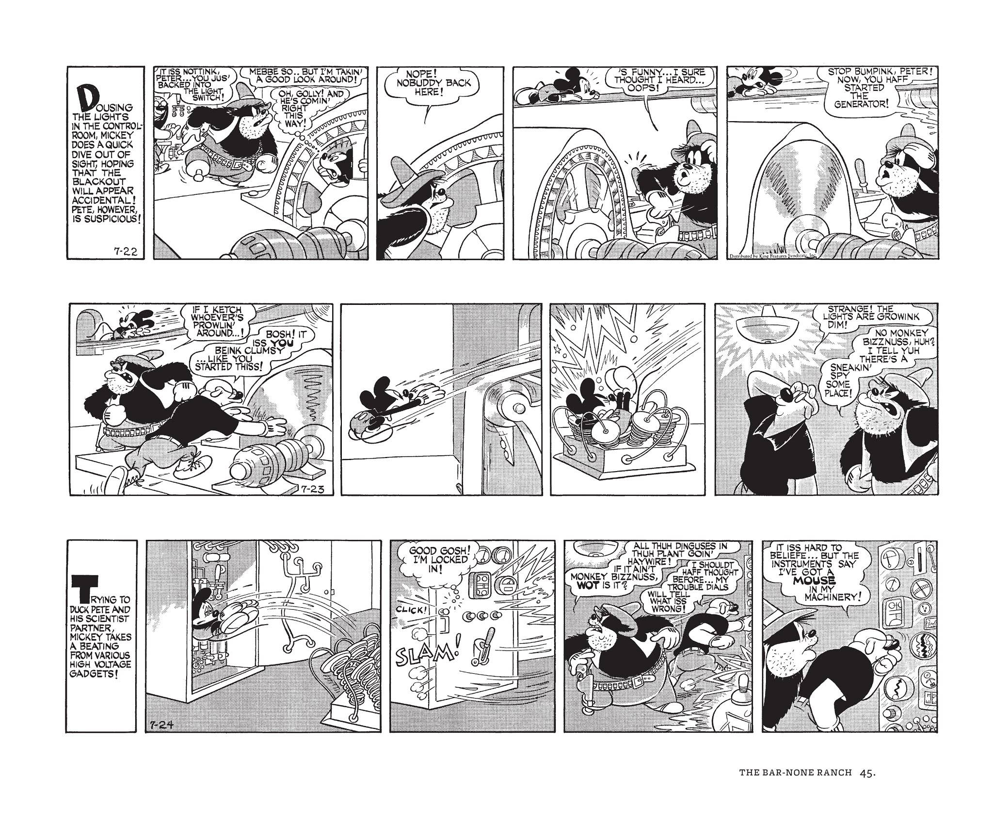 Read online Walt Disney's Mickey Mouse by Floyd Gottfredson comic -  Issue # TPB 6 (Part 1) - 45