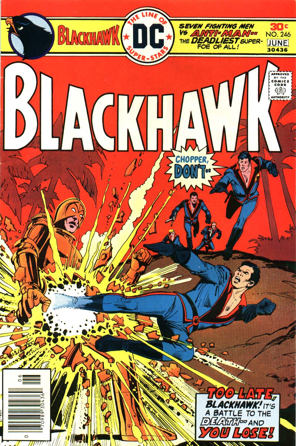 Read online Blackhawk (1957) comic -  Issue #246 - 1