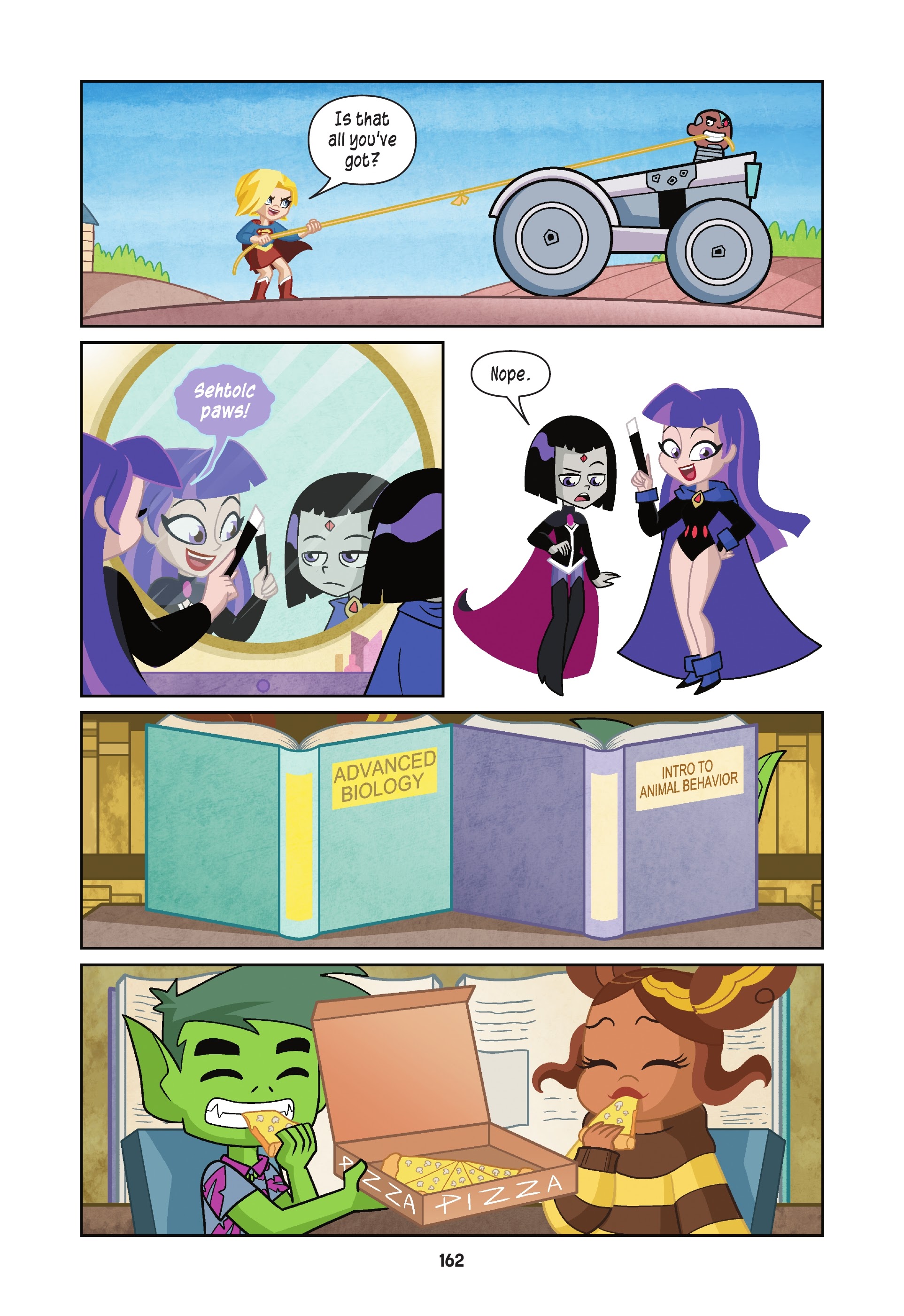 Read online Teen Titans Go!/DC Super Hero Girls: Exchange Students comic -  Issue # TPB (Part 2) - 60