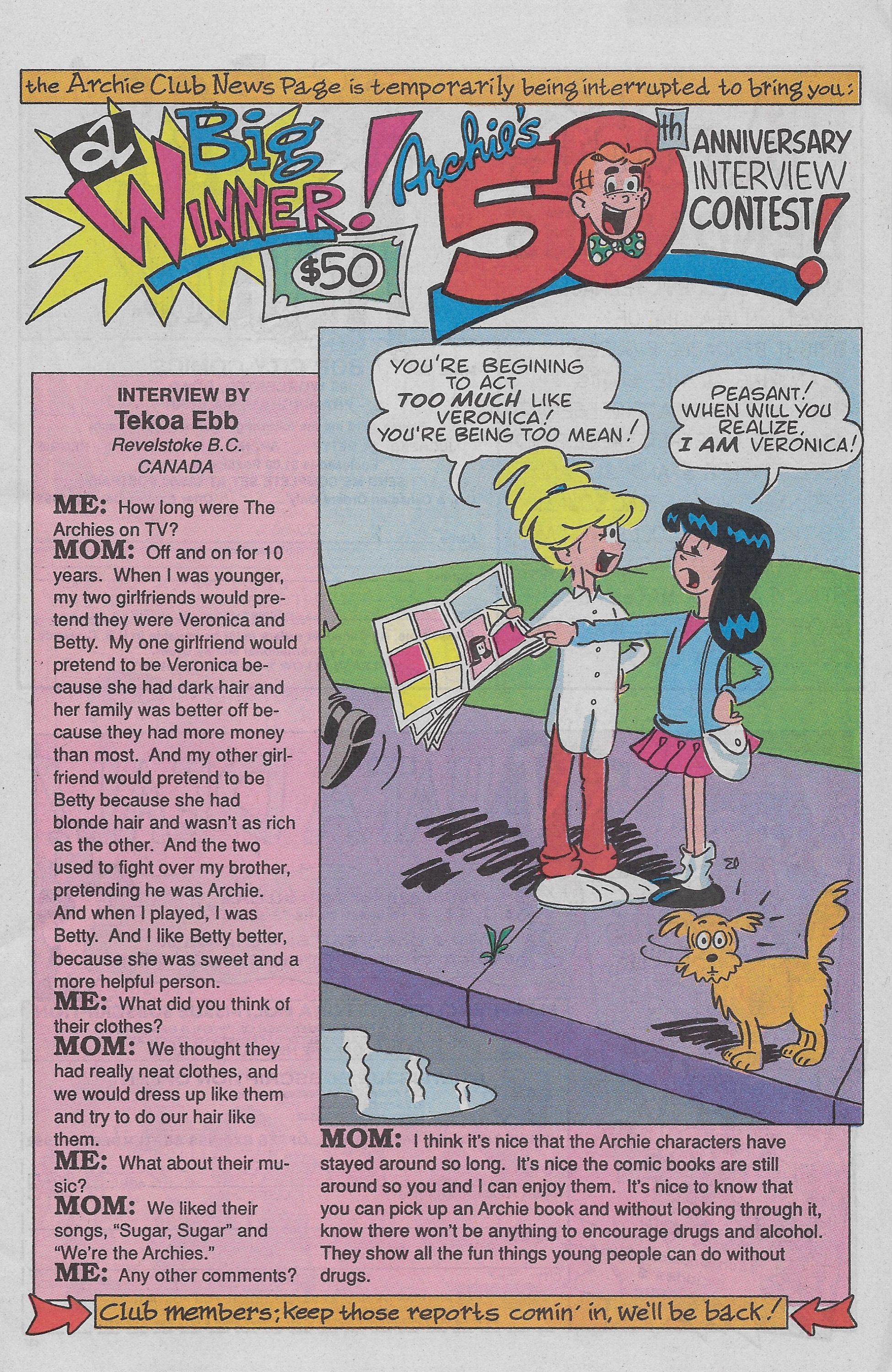 Read online Jughead (1987) comic -  Issue #36 - 11