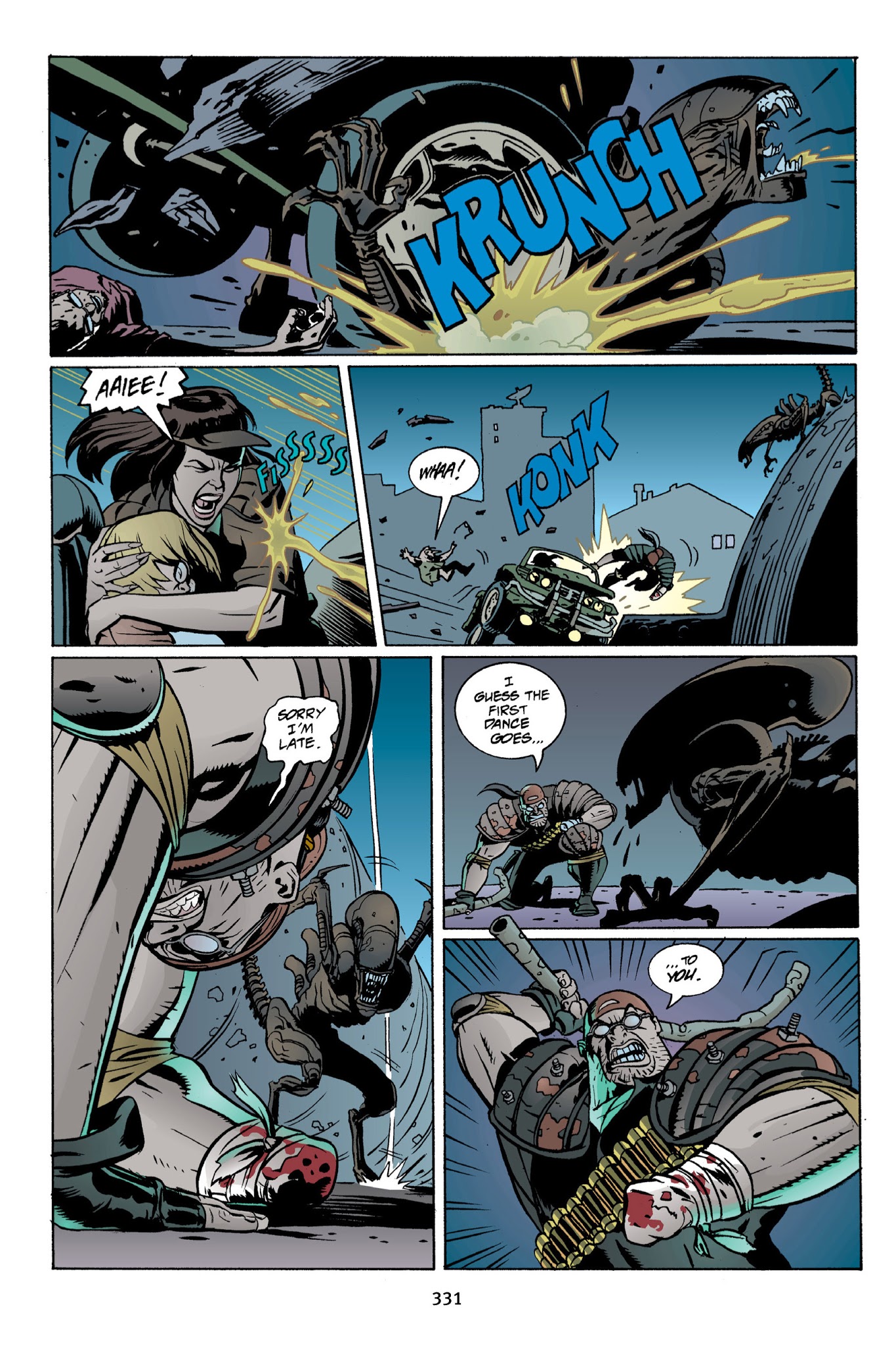 Read online Aliens Omnibus comic -  Issue # TPB 4 - 329