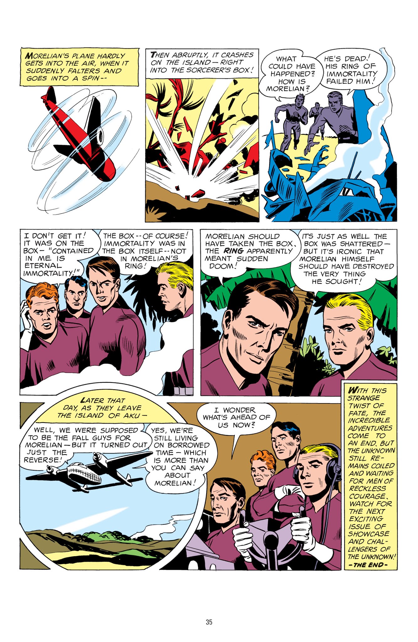 Read online Challengers of the Unknown by Jack Kirby comic -  Issue # TPB (Part 1) - 35