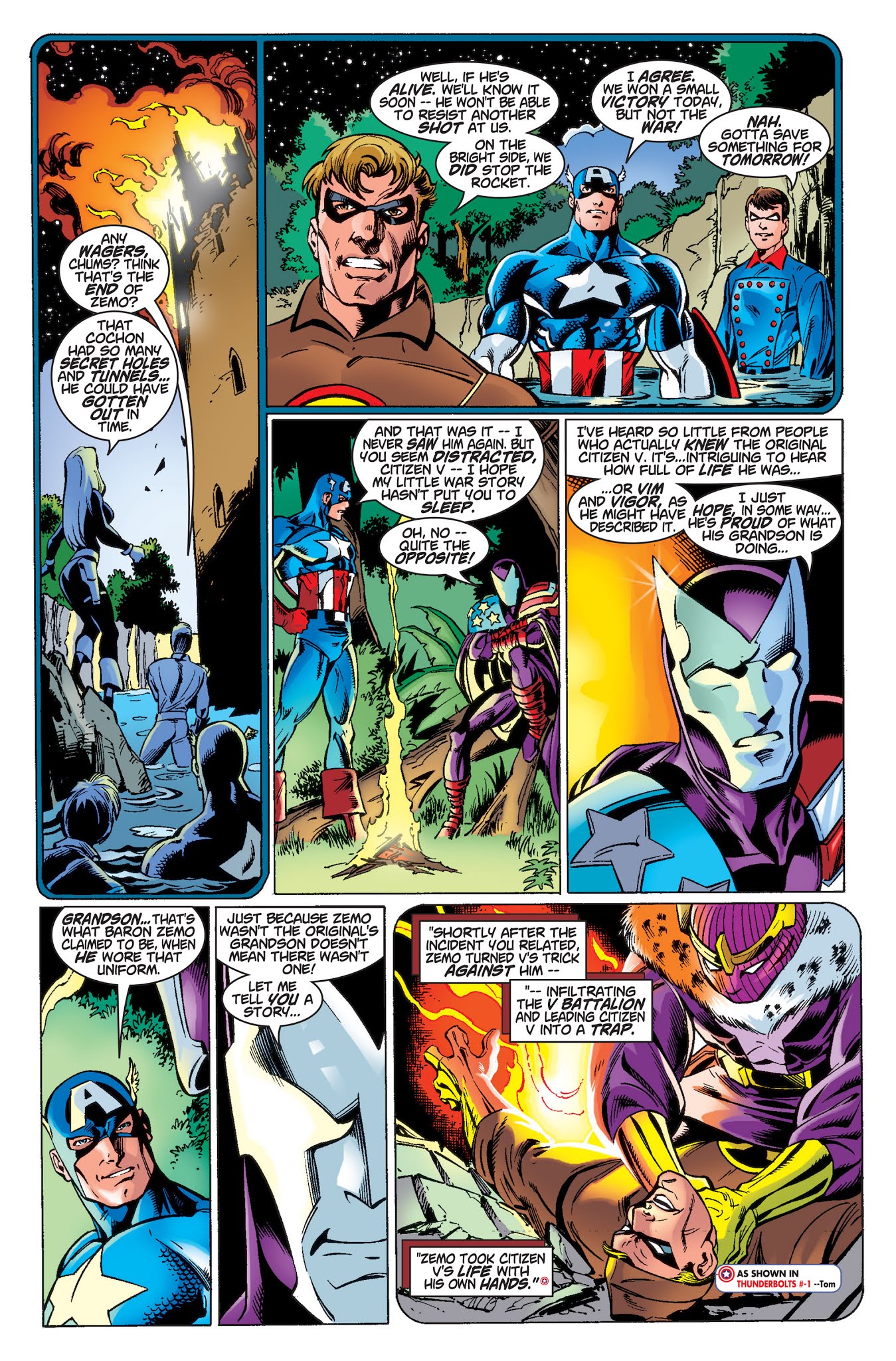 Read online Captain America/Citizen V '98 comic -  Issue # Full - 22