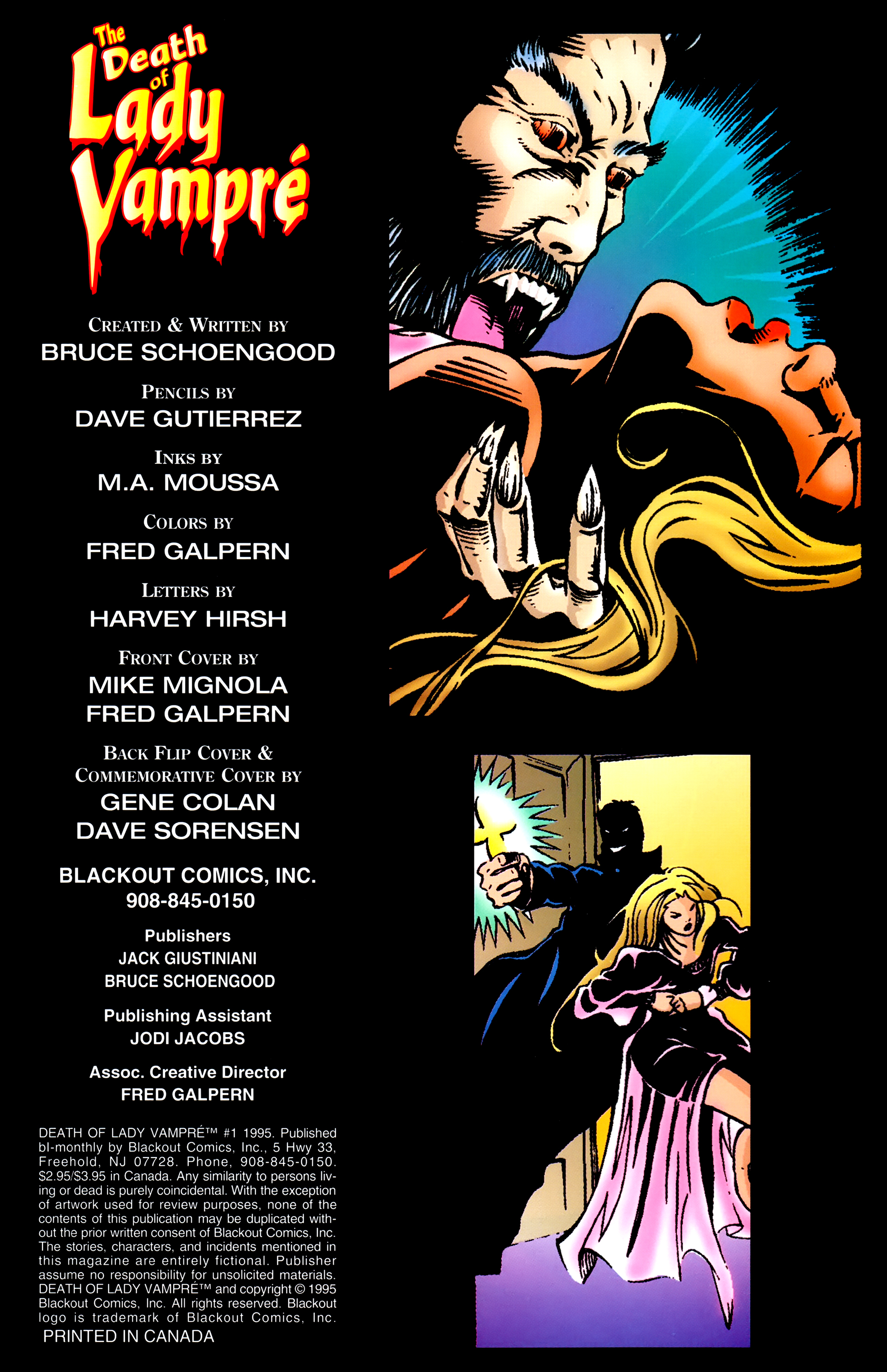 Read online Death of Lady Vampré comic -  Issue # Full - 2