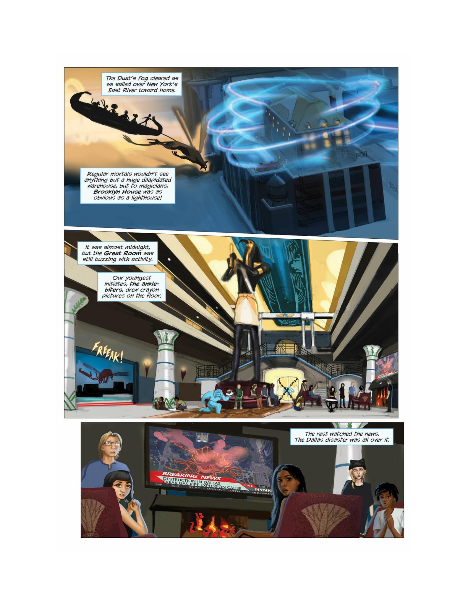 Read online The Kane Chronicles comic -  Issue # TPB 3 (Part 1) - 22